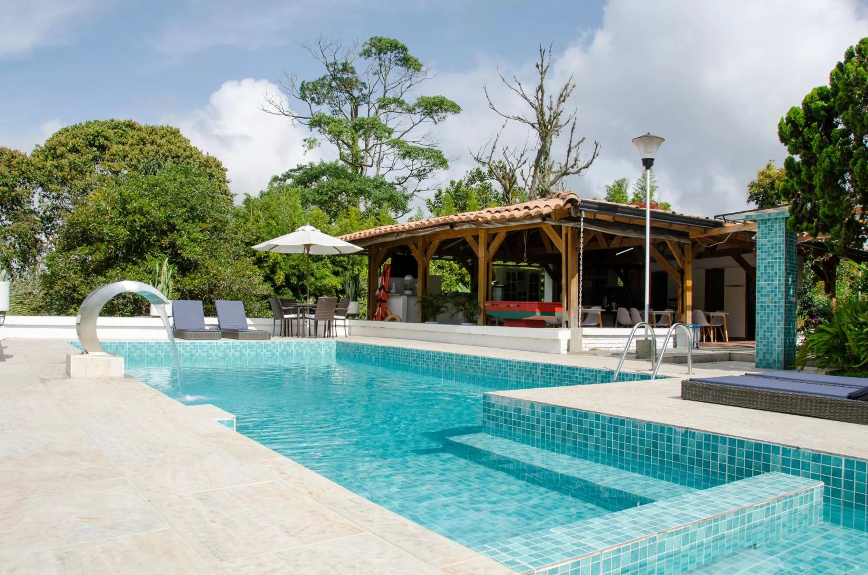 Swimming pool in Cotinga Hotel Spa