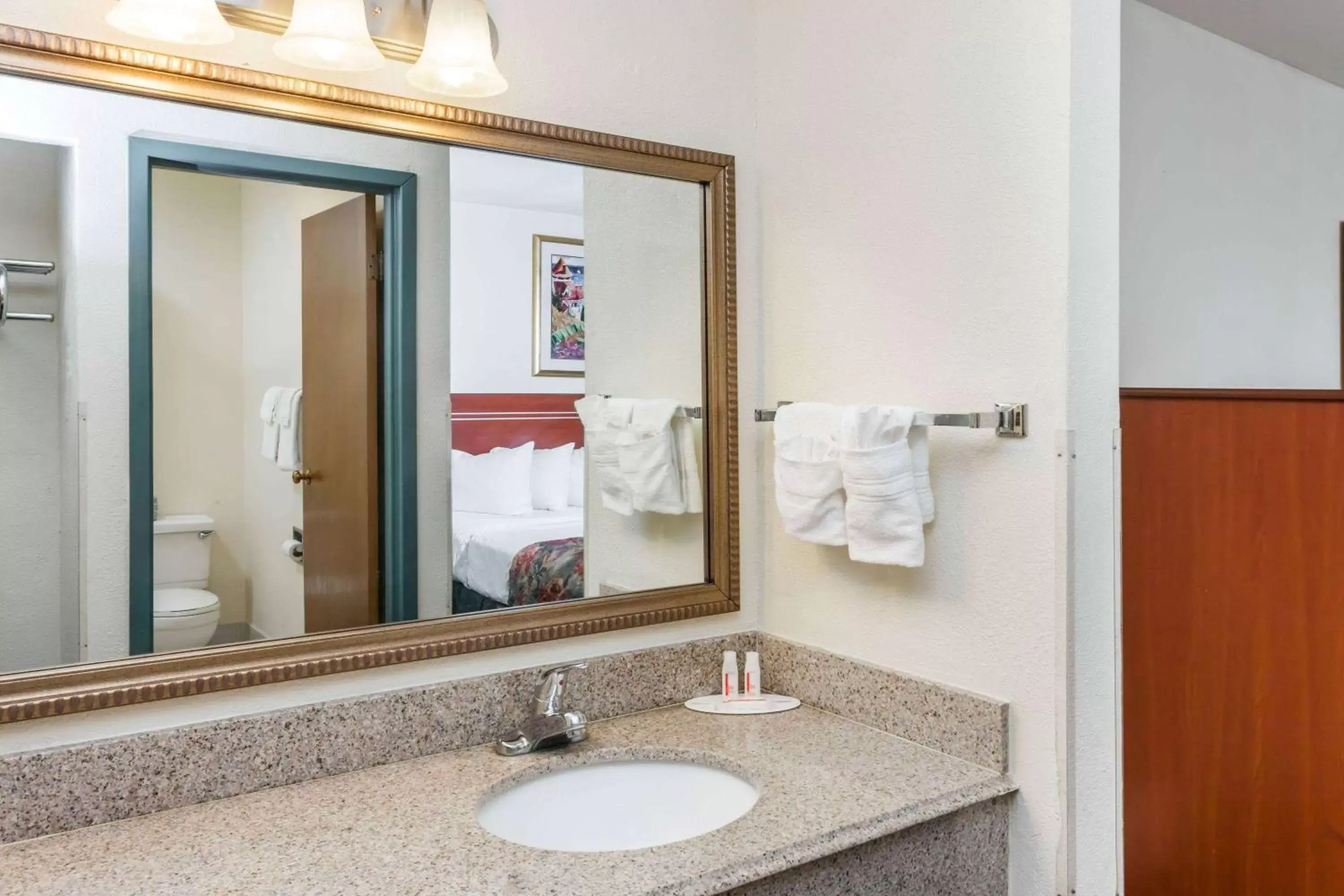 TV and multimedia, Bathroom in Baymont by Wyndham Decatur