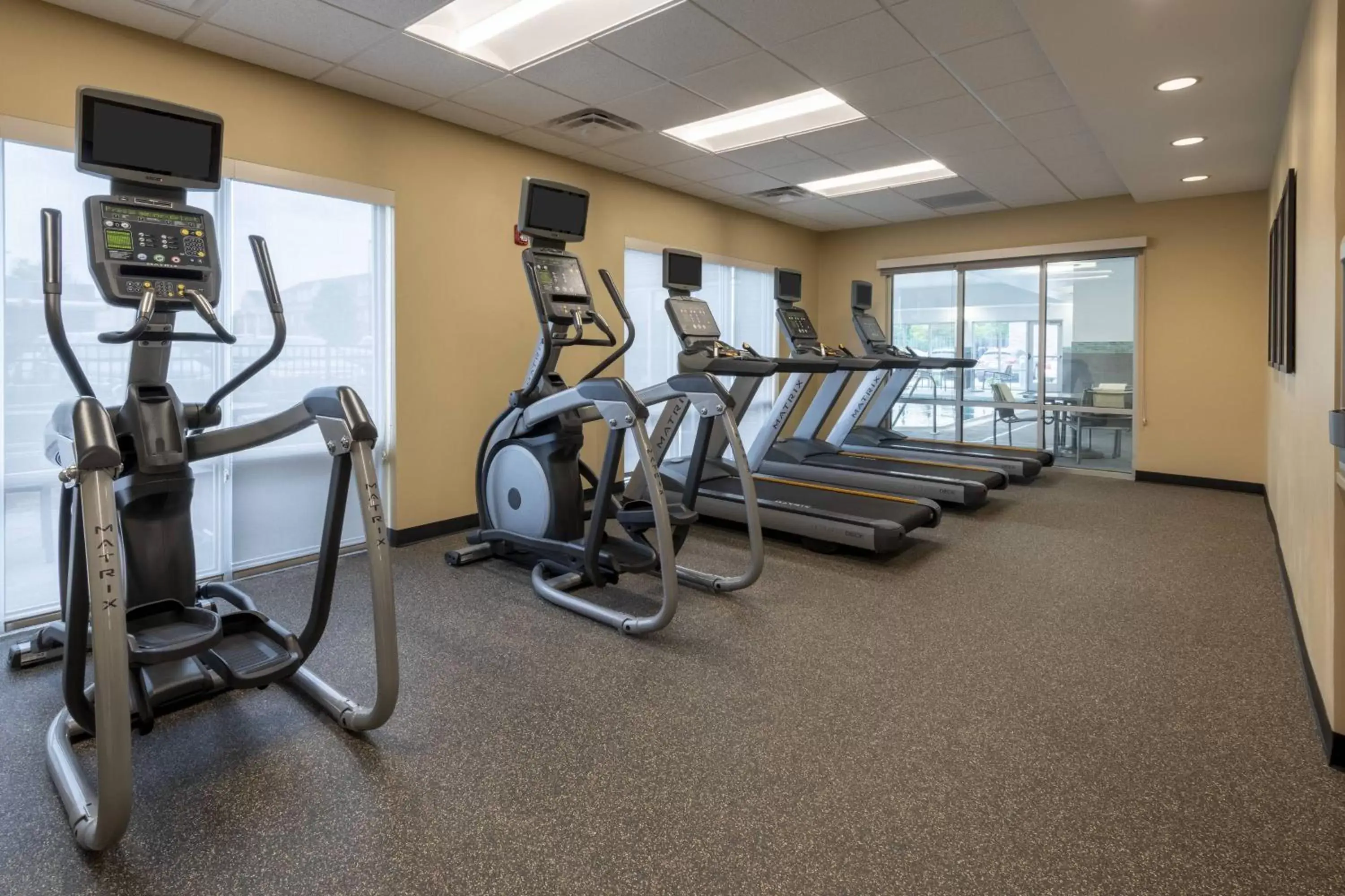 Fitness centre/facilities, Fitness Center/Facilities in TownePlace Suites by Marriott St. Louis Edwardsville, IL