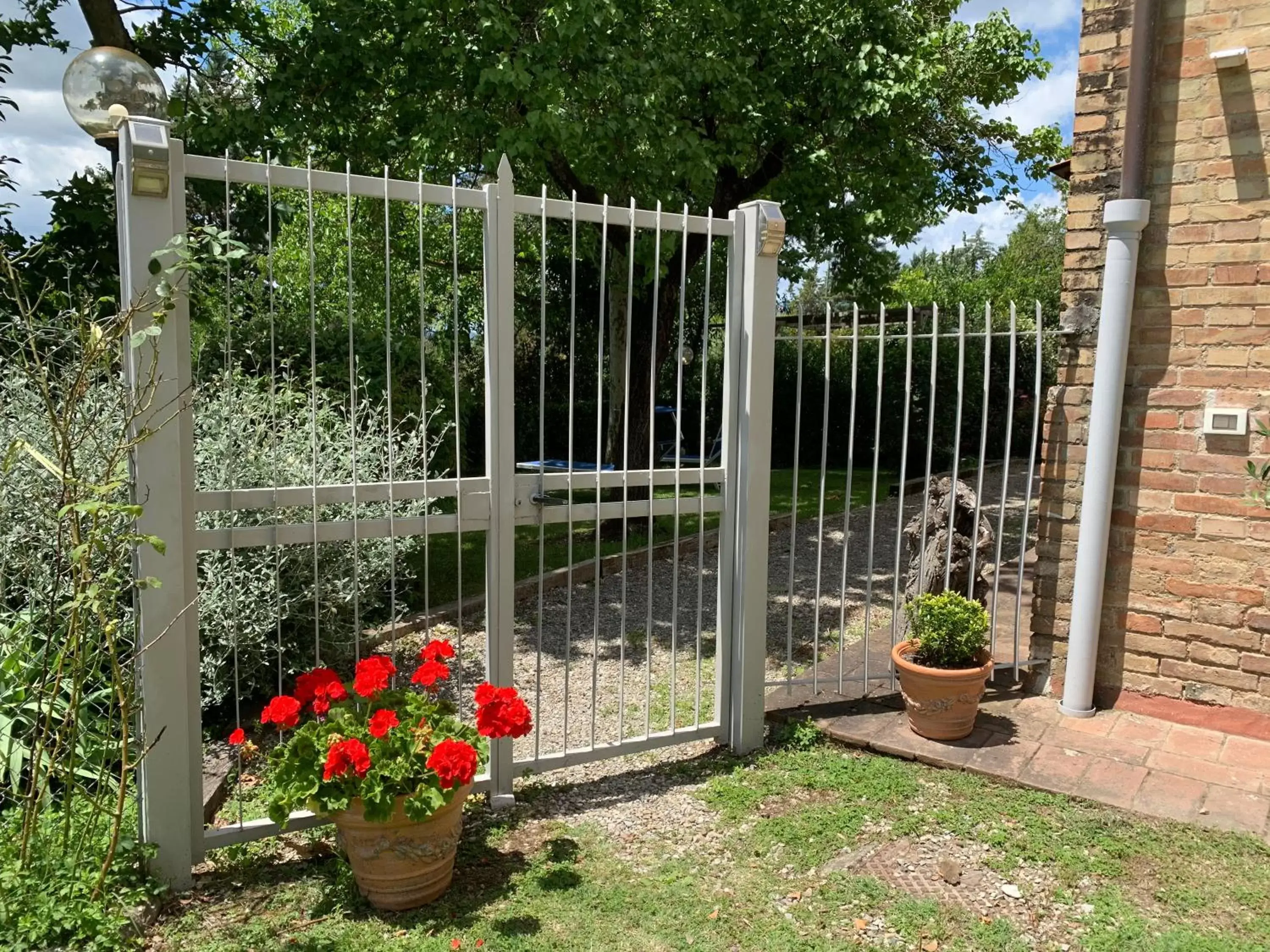 Garden in La Coroncina Lodging