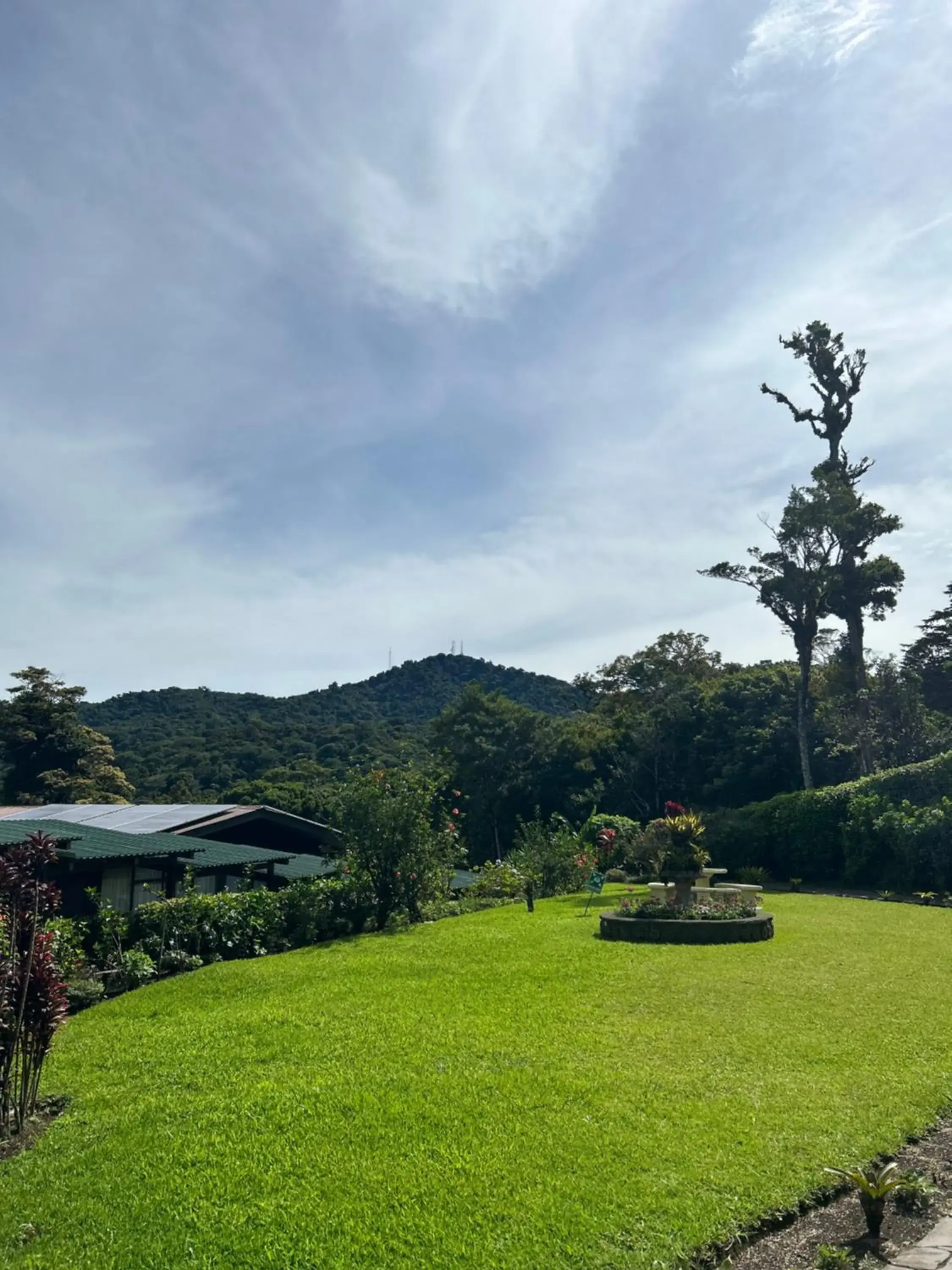 Mountain view, Garden in Trapp Family Lodge Monteverde