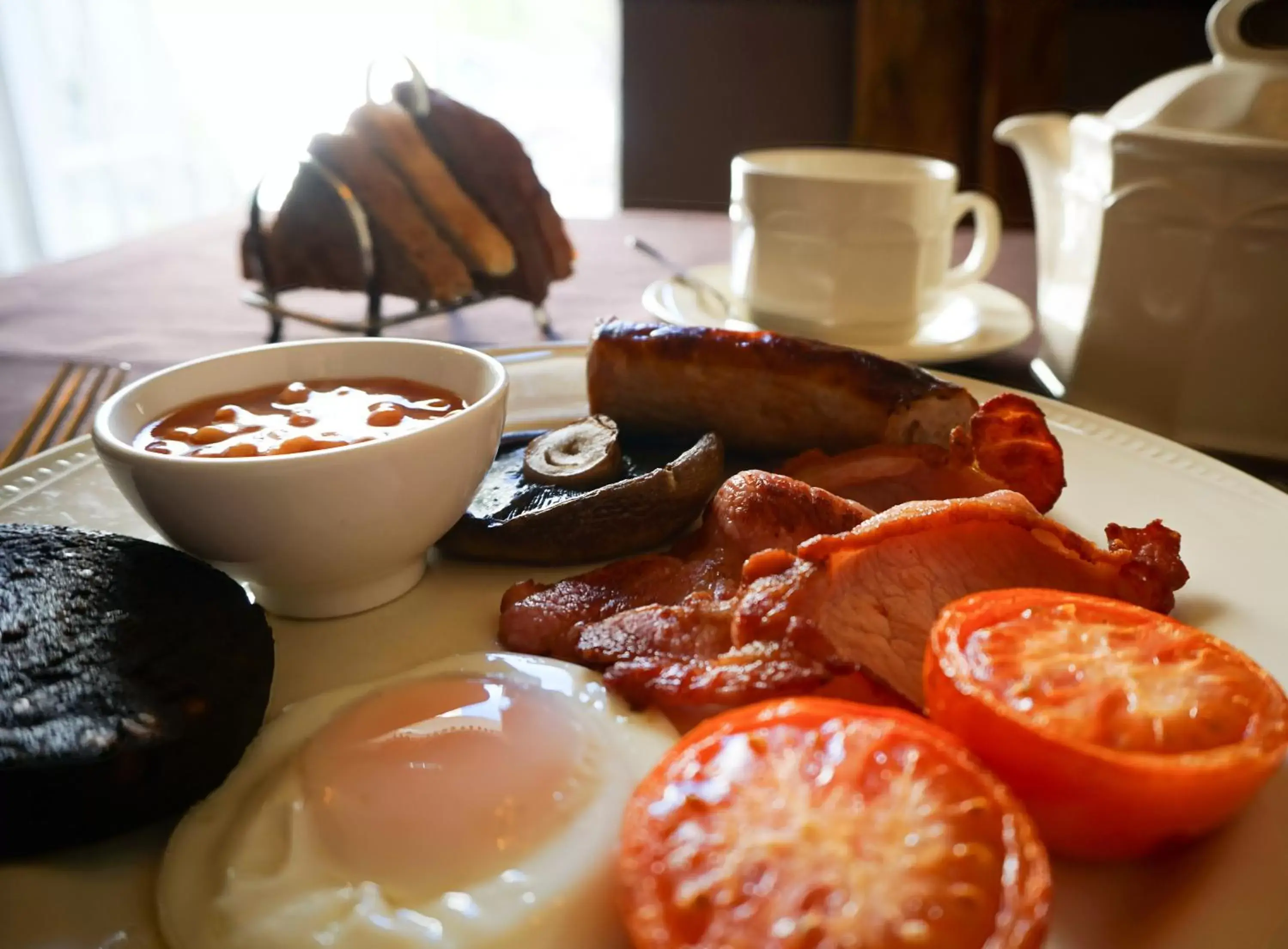 Breakfast in Manor House Hotel, Cockermouth