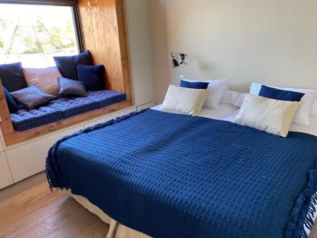 Bed in Écolodges du Golf du Sauternais