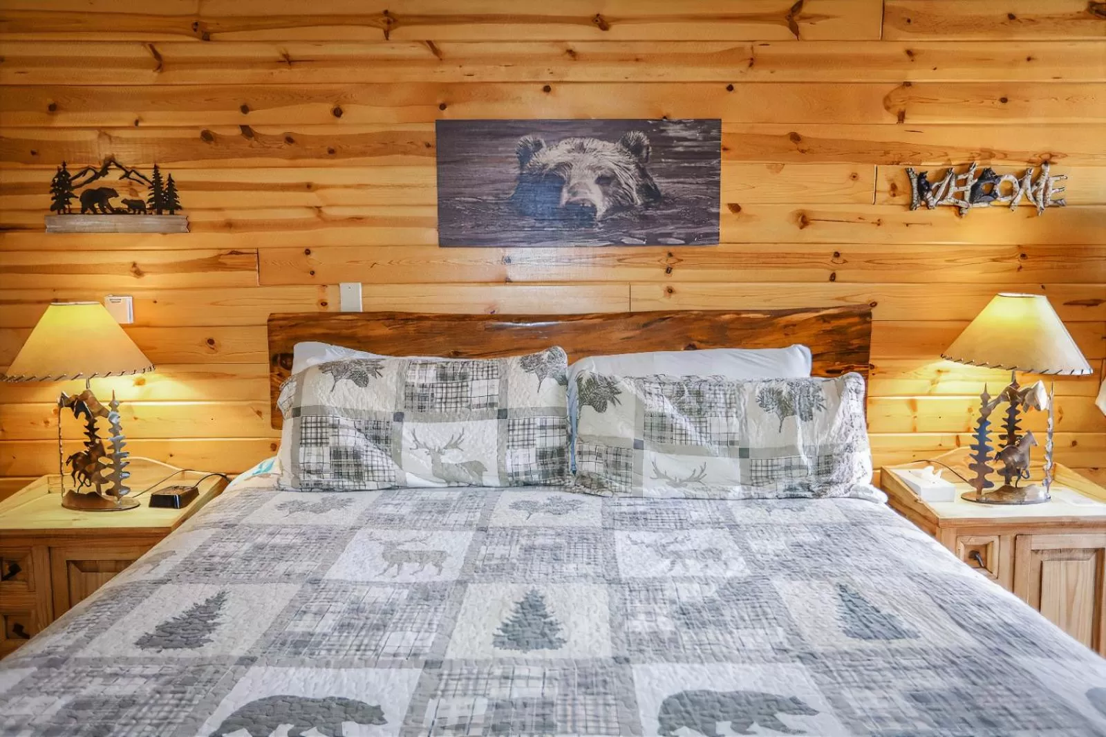 Bed in Nicky's Resort