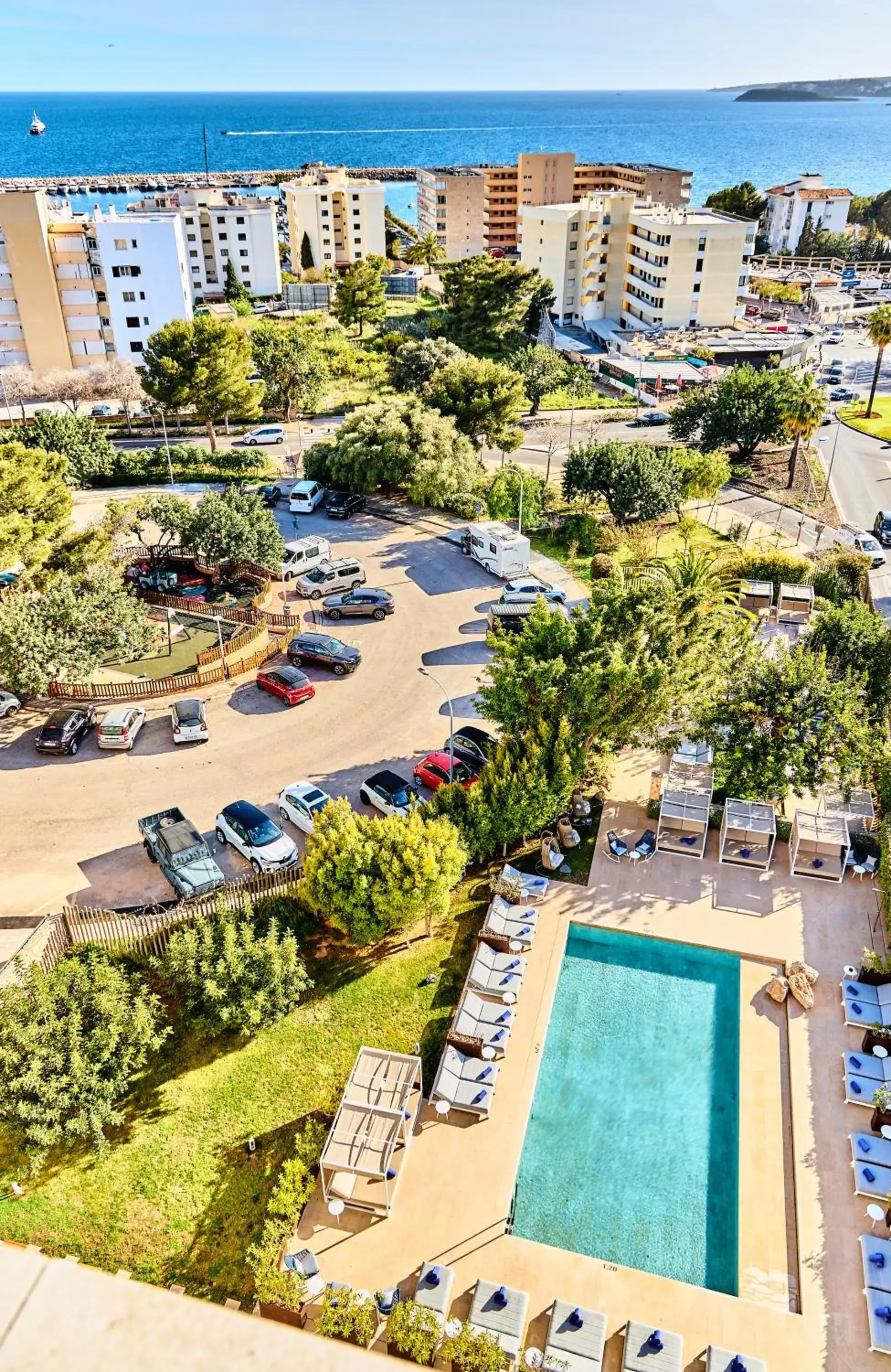 Pool View in Leonardo Boutique Hotel Mallorca Port Portals - Adults only