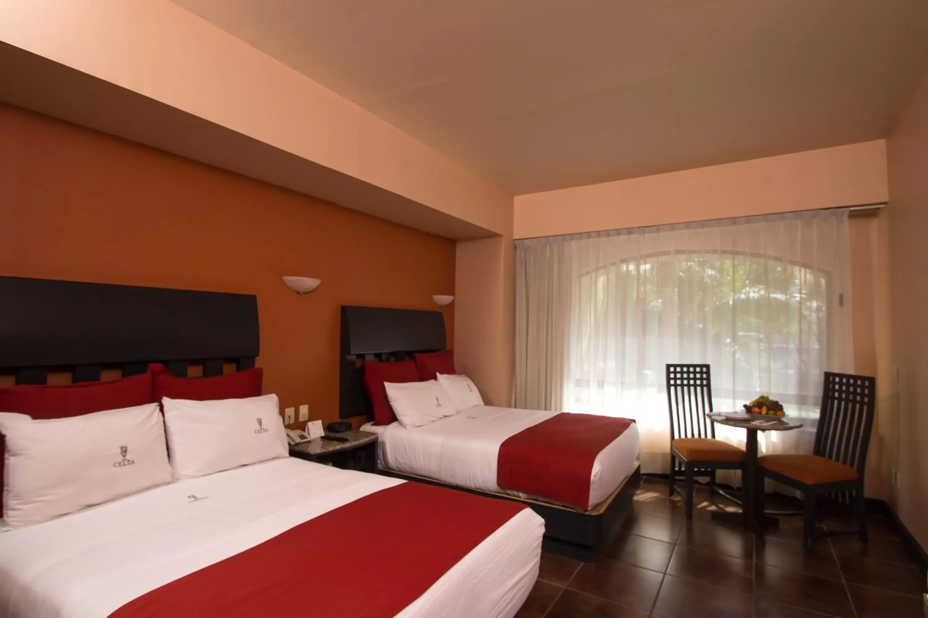 Bedroom, Bed in Hotel Celta