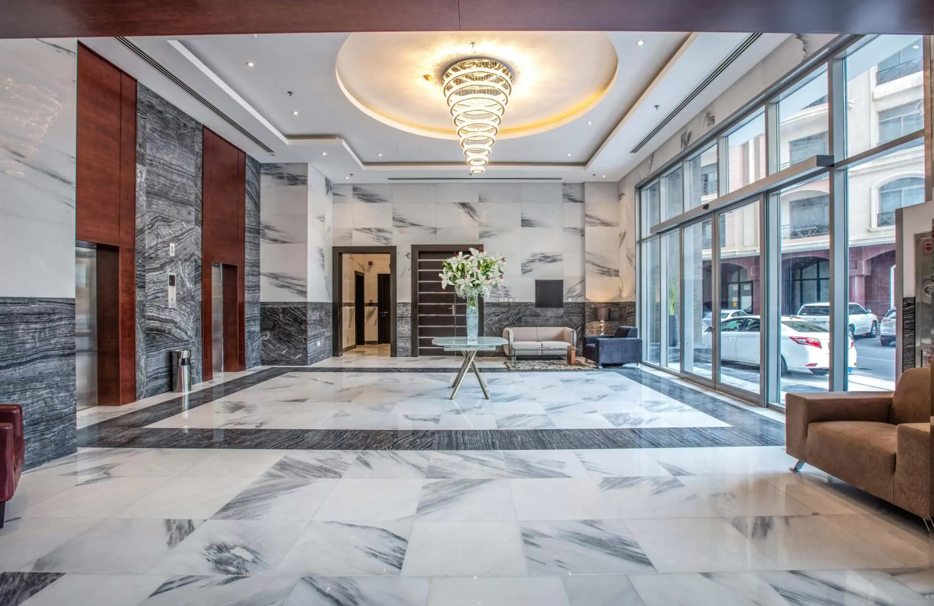 Facade/entrance in Loumage S Suites and Spa Facade/entrance in Loumage S Suites and Spa