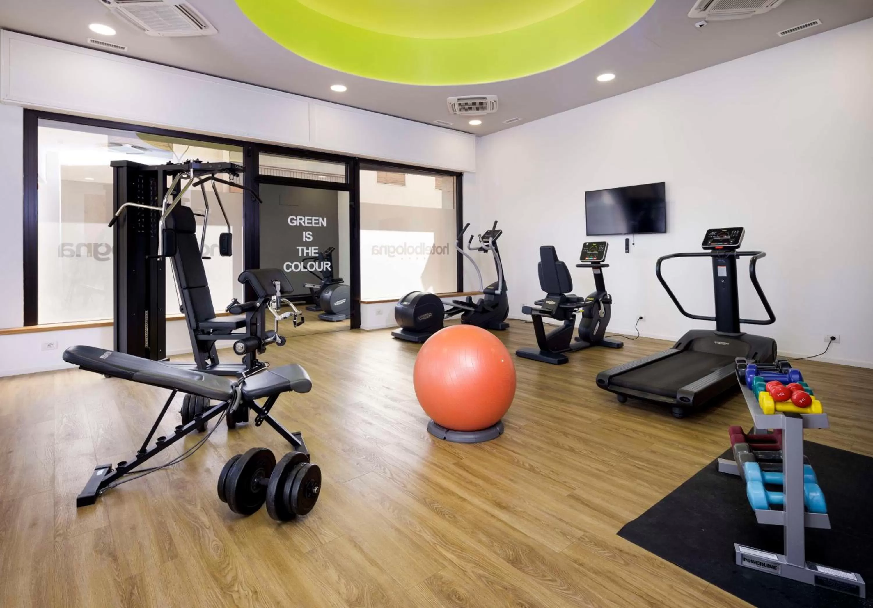Fitness centre/facilities in Best Western Plus Hotel Bologna