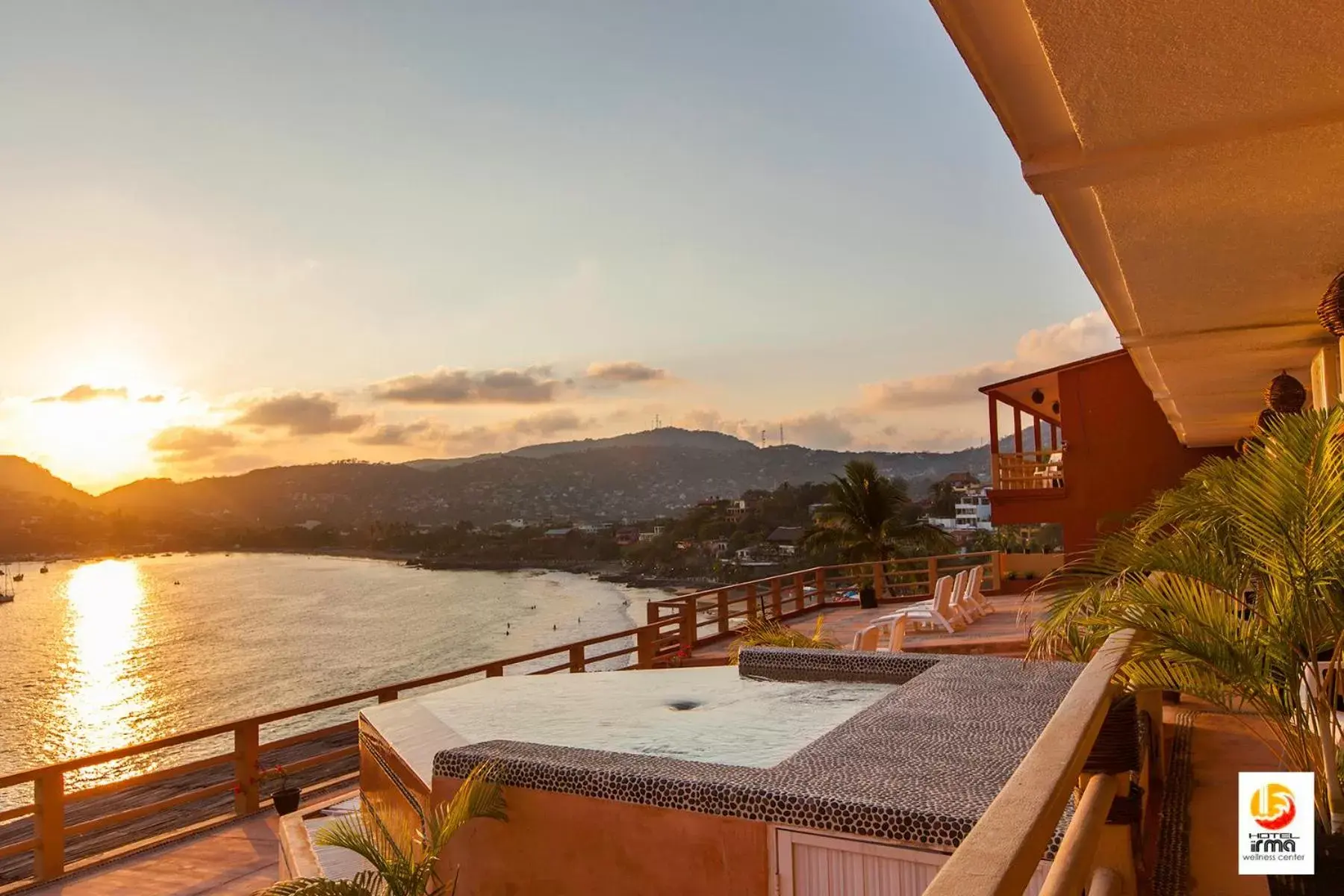 Sea view in Hotel Irma Sea view in Hotel Irma