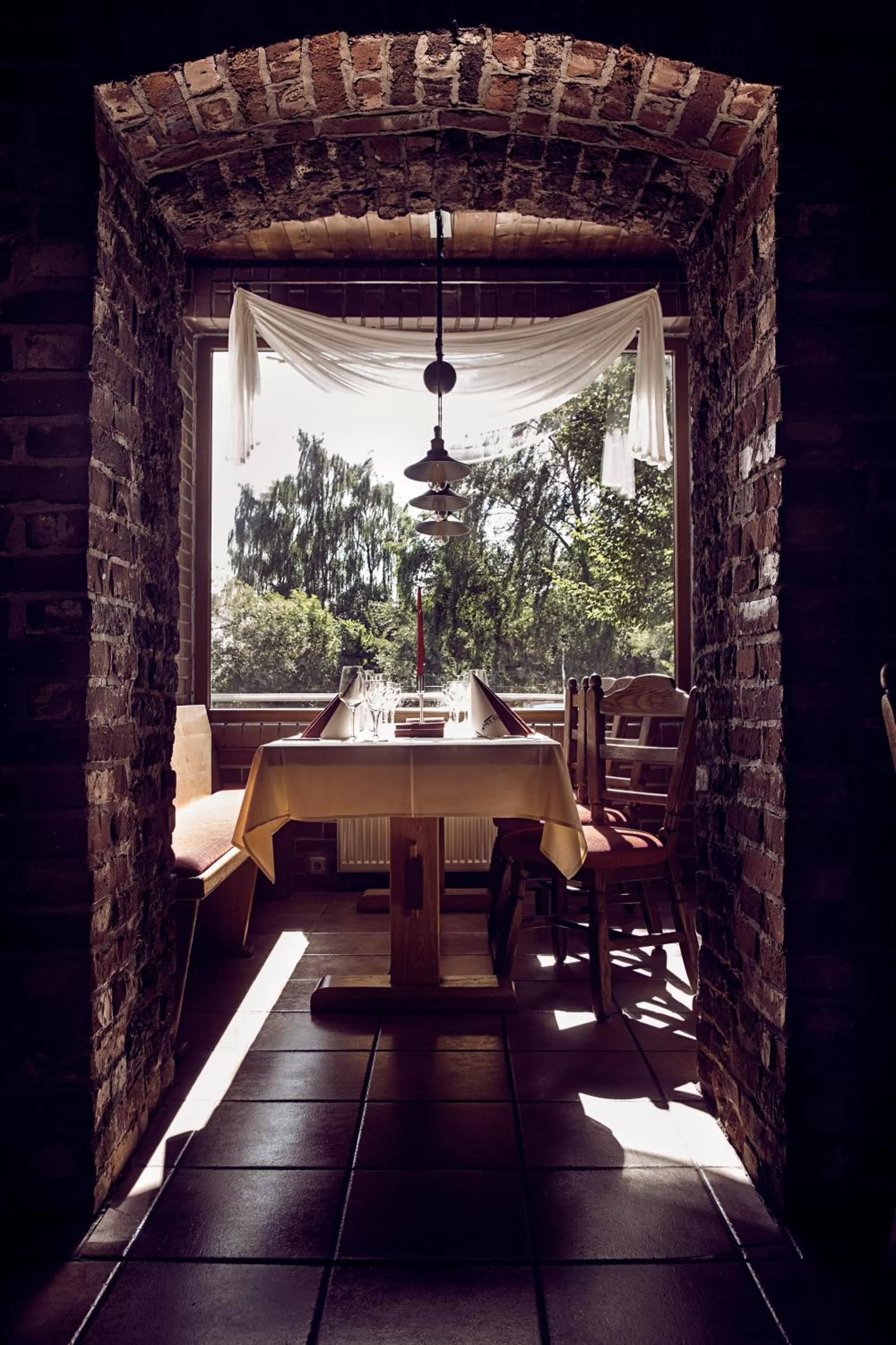 River view in Altes Eishaus, Hotel & Restaurant