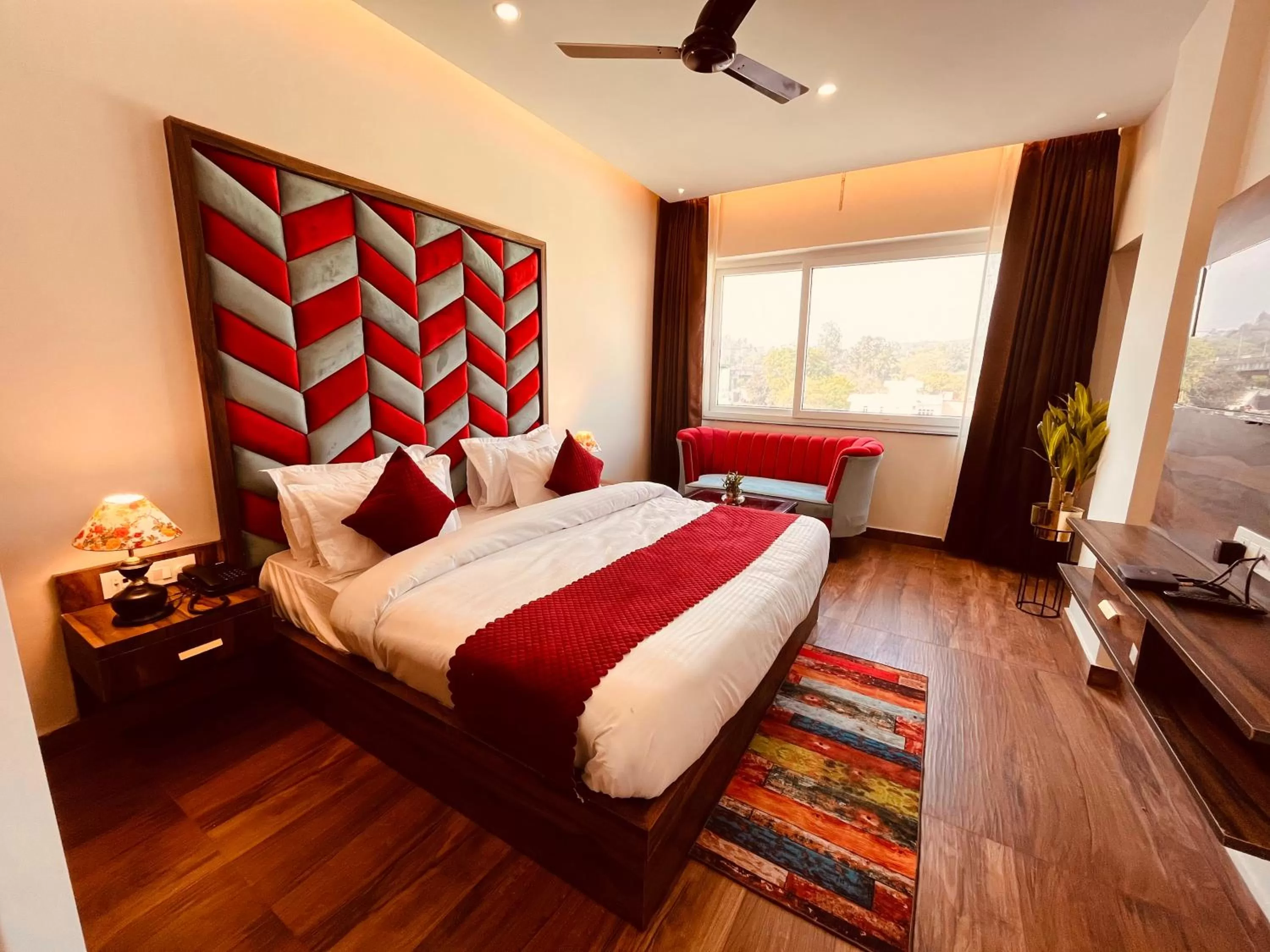 Bed in Hotel Gange, Haridwar