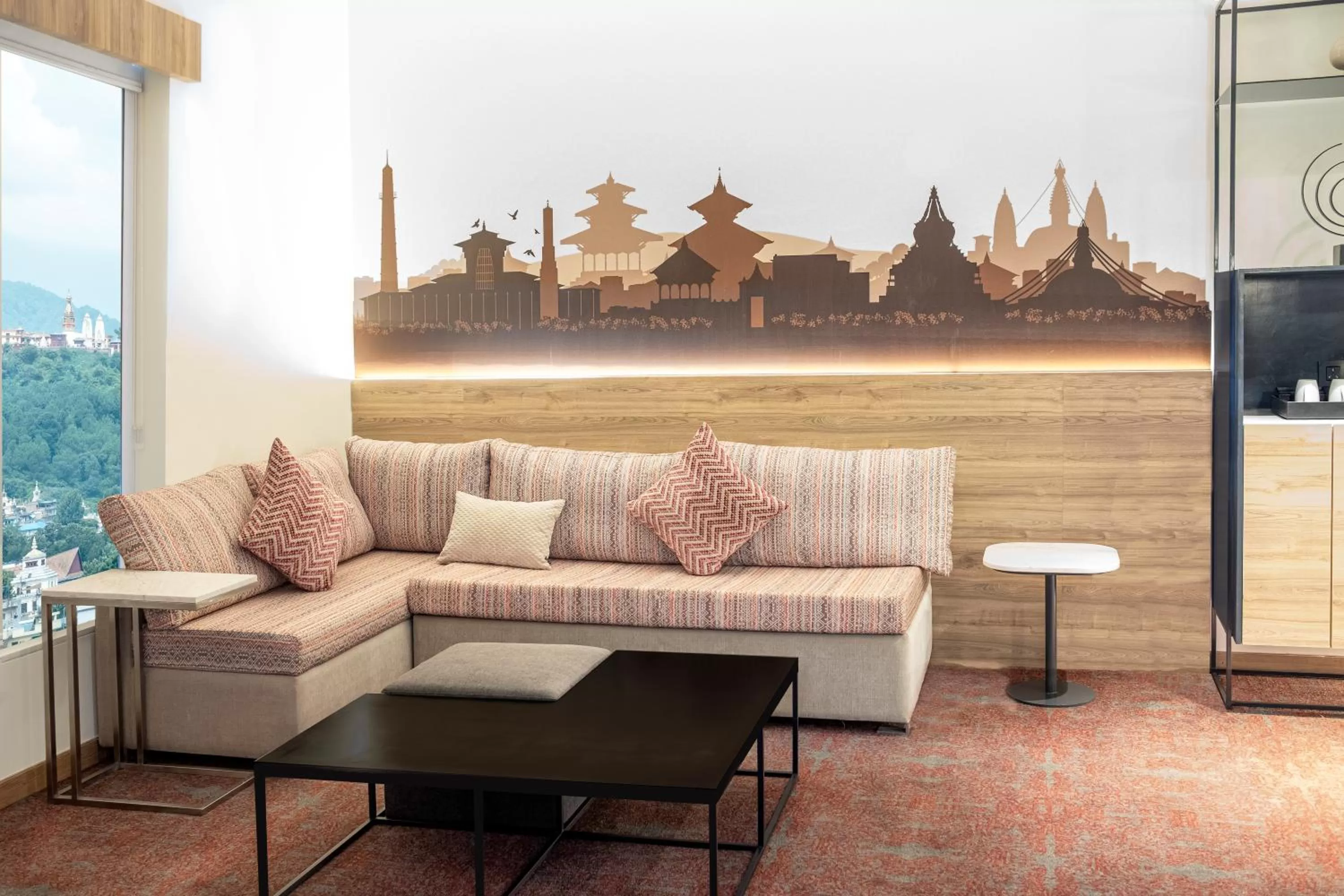 Living room in Hyatt Centric Soalteemode Kathmandu