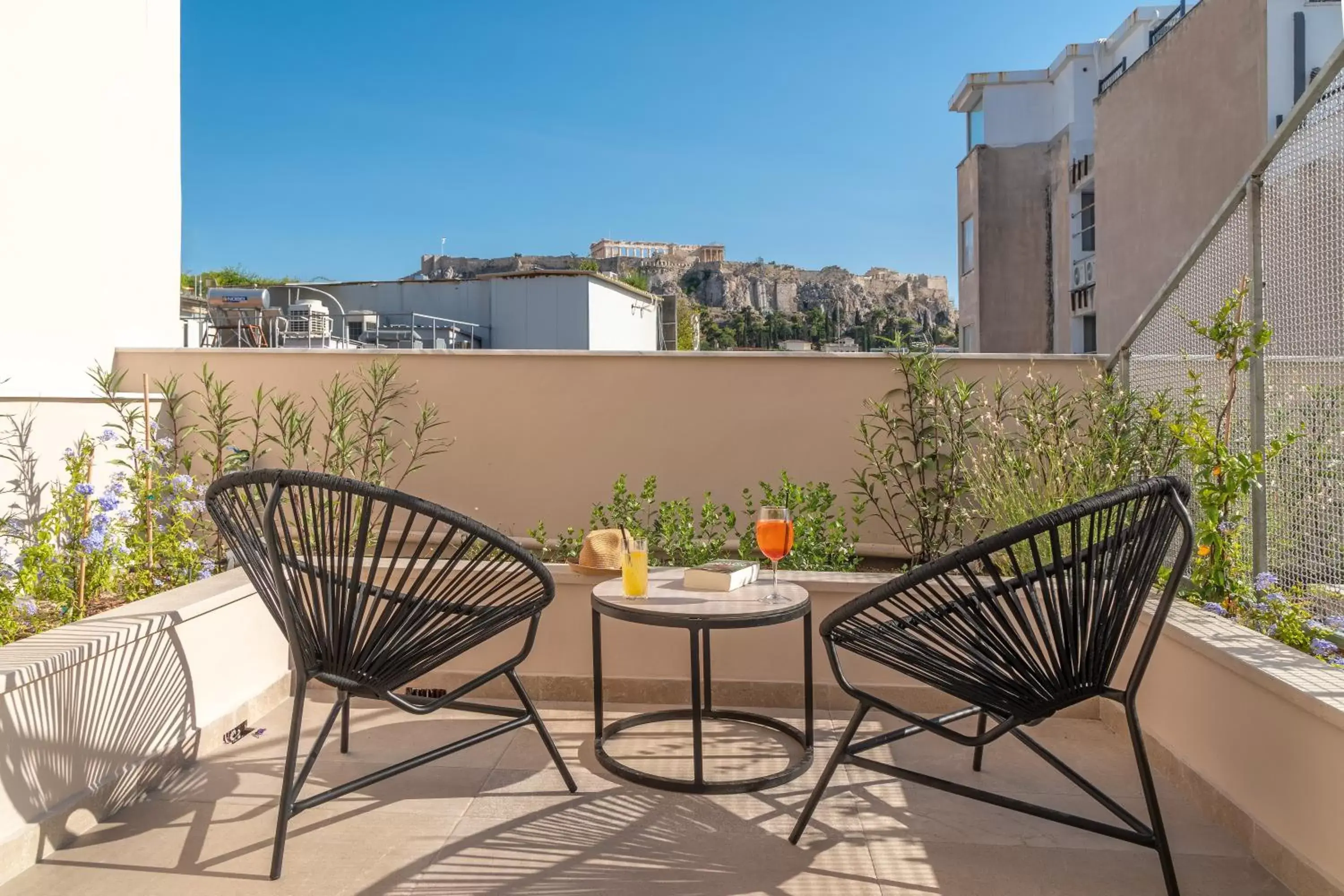 Balcony/Terrace in Hellenic Vibes Smart Hotel