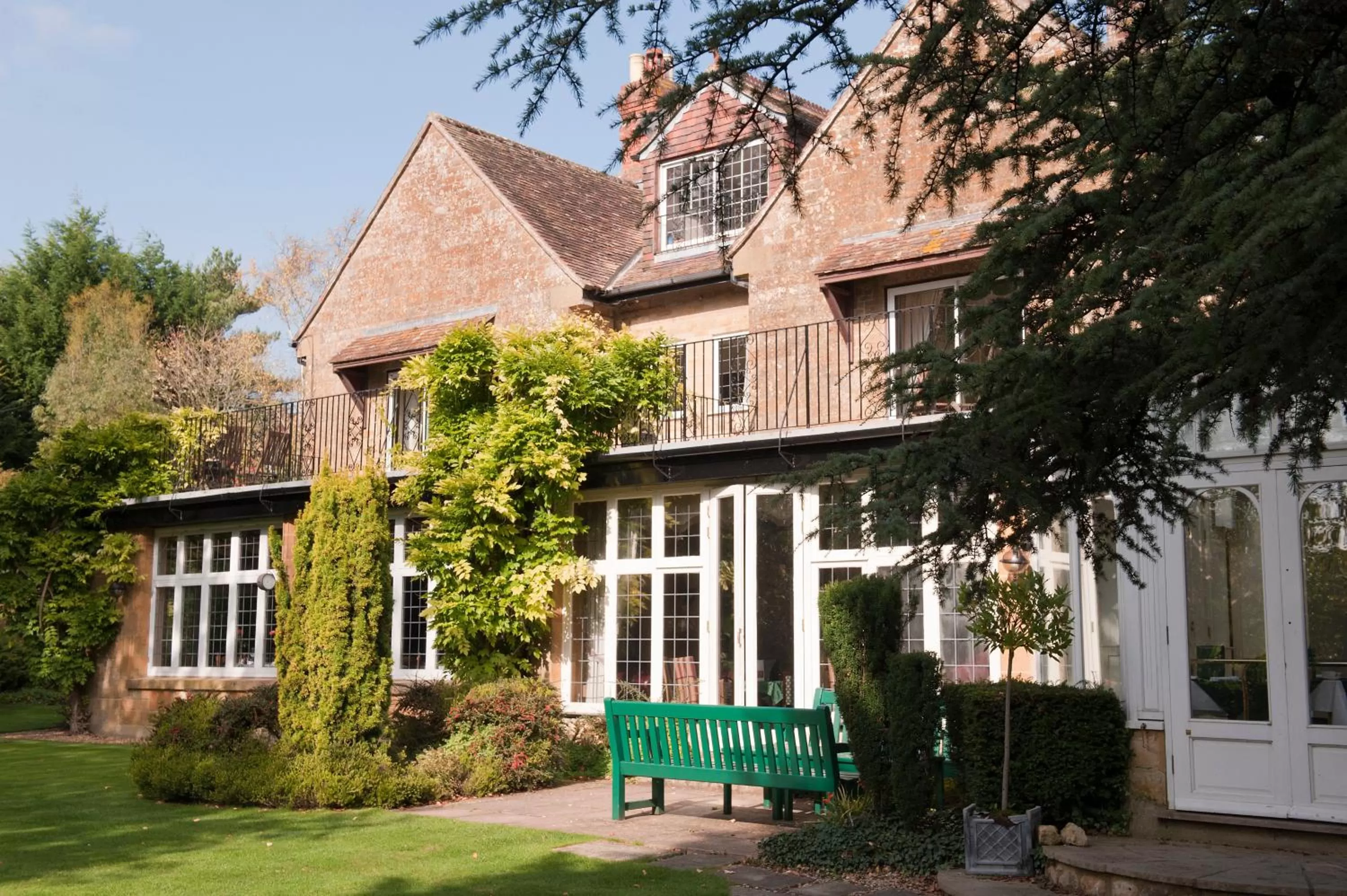 Facade/entrance in The Grange at Oborne