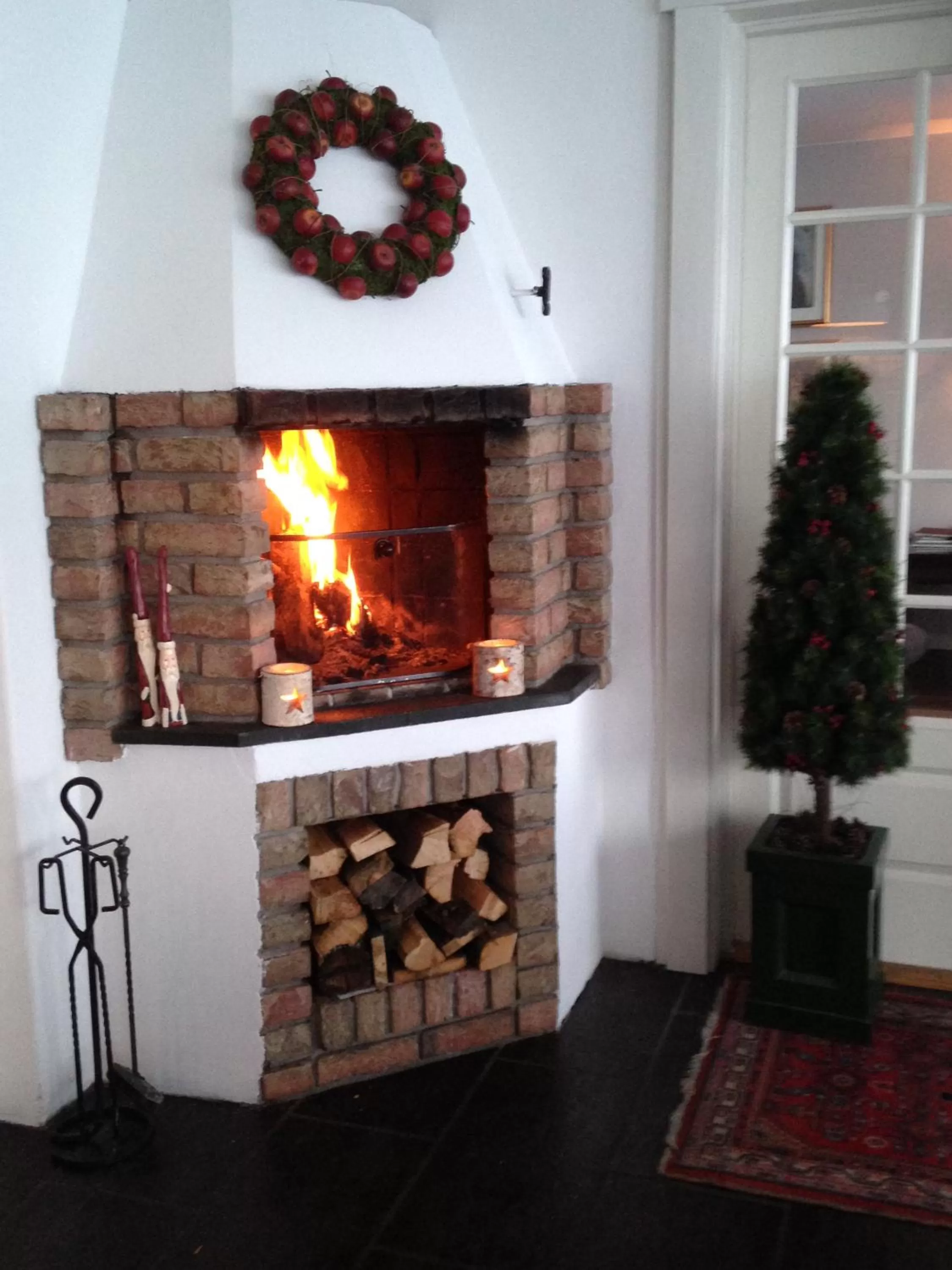 Winter in Breidablikk Guesthouse