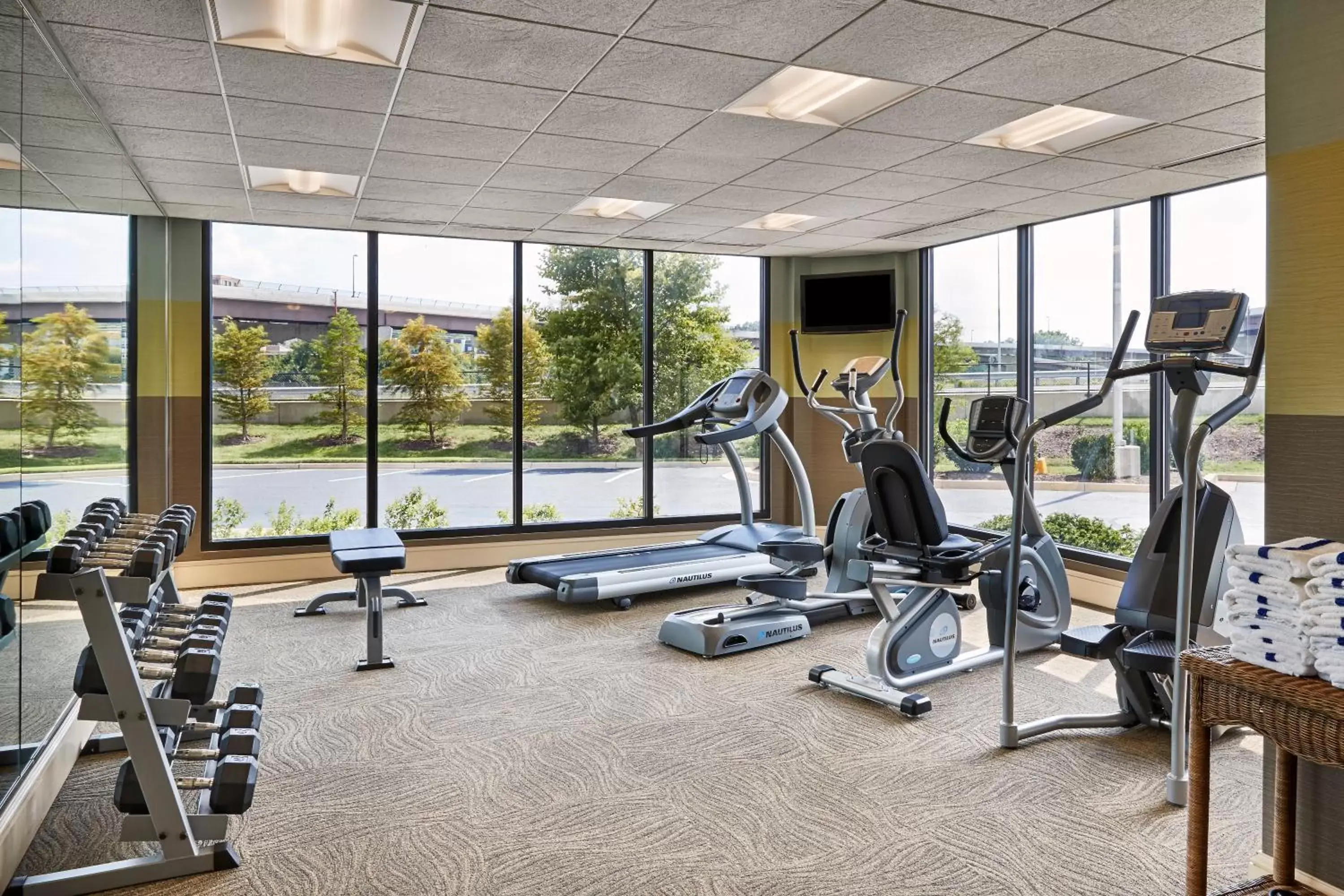 Fitness centre/facilities, Fitness Center/Facilities in Holiday Inn Alexandria at Carlyle, an IHG Hotel
