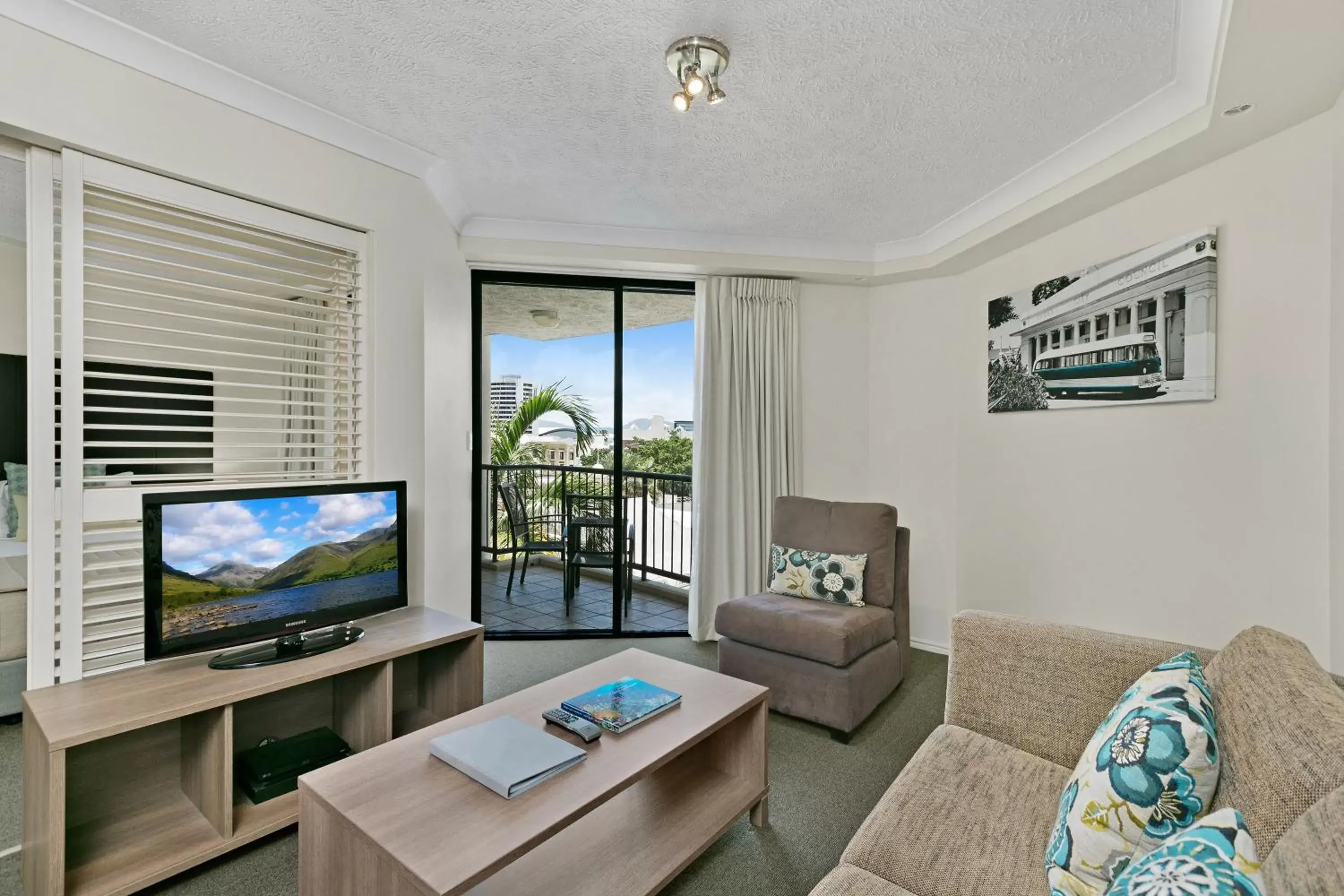 Living room, Seating Area in Mantra Esplanade