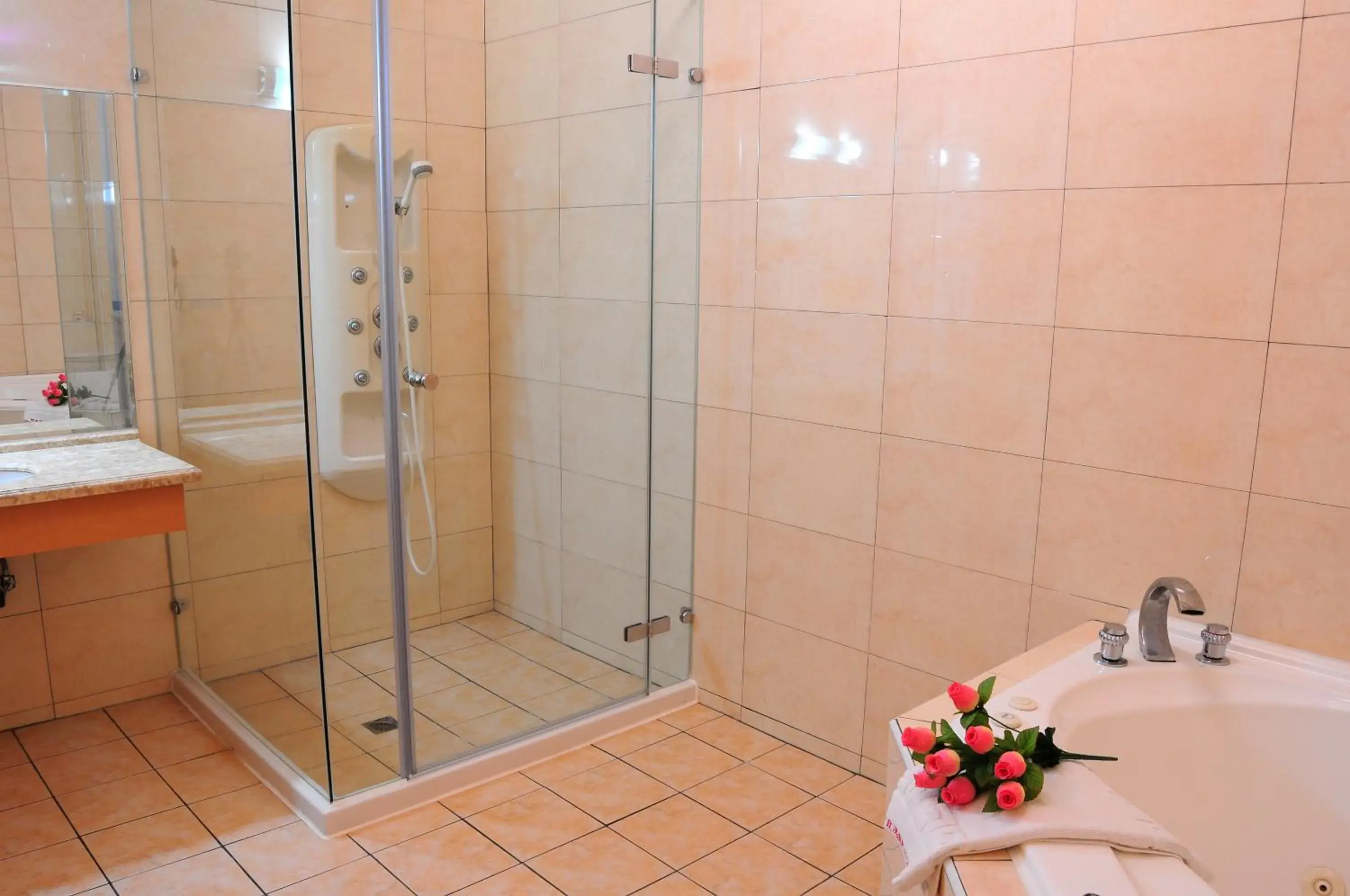 Shower, Bathroom in wogo hotel