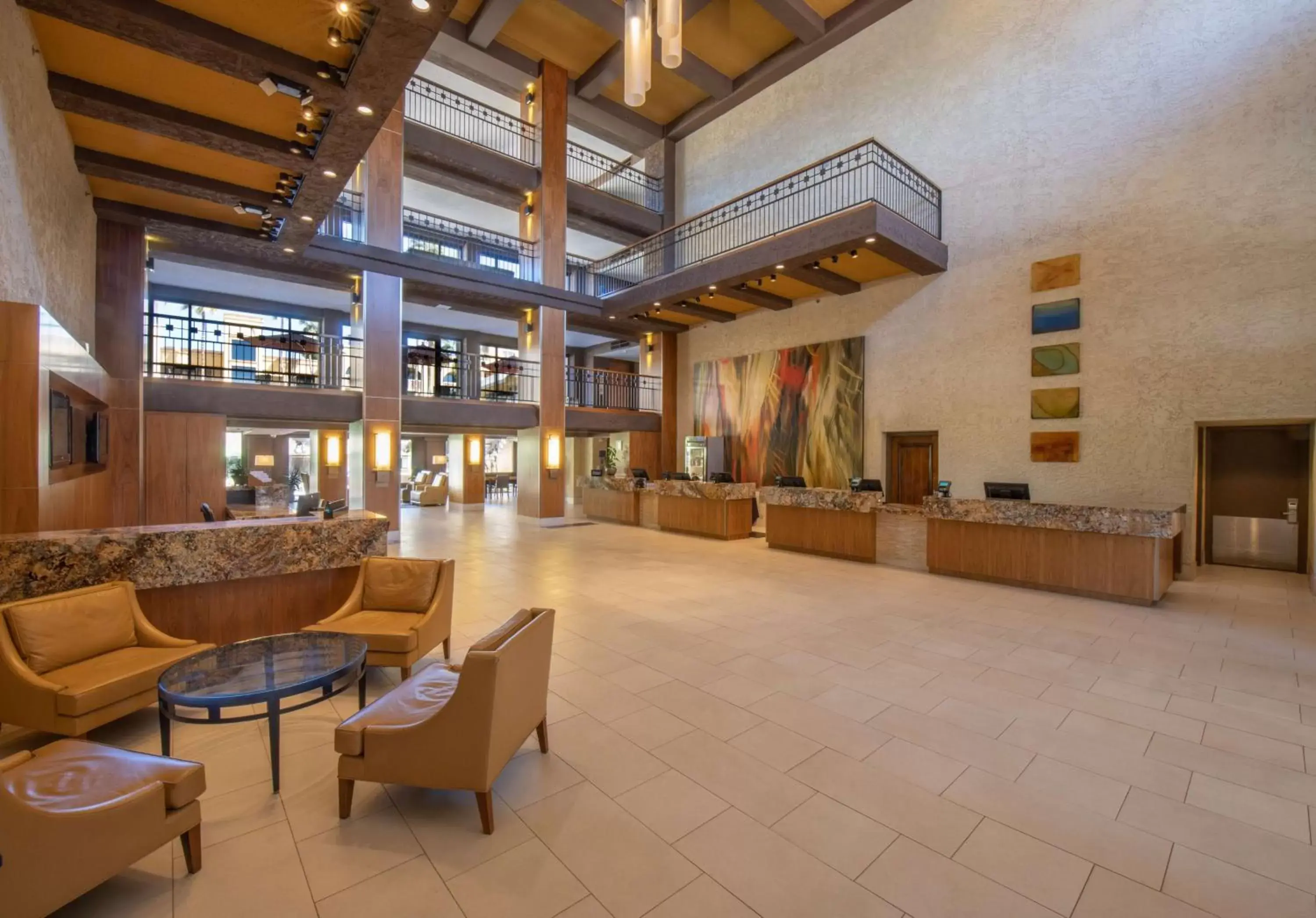 Lobby or reception, Lobby/Reception in Hilton Phoenix Resort at the Peak - Formerly Pointe Hilton Squaw Peak Resort