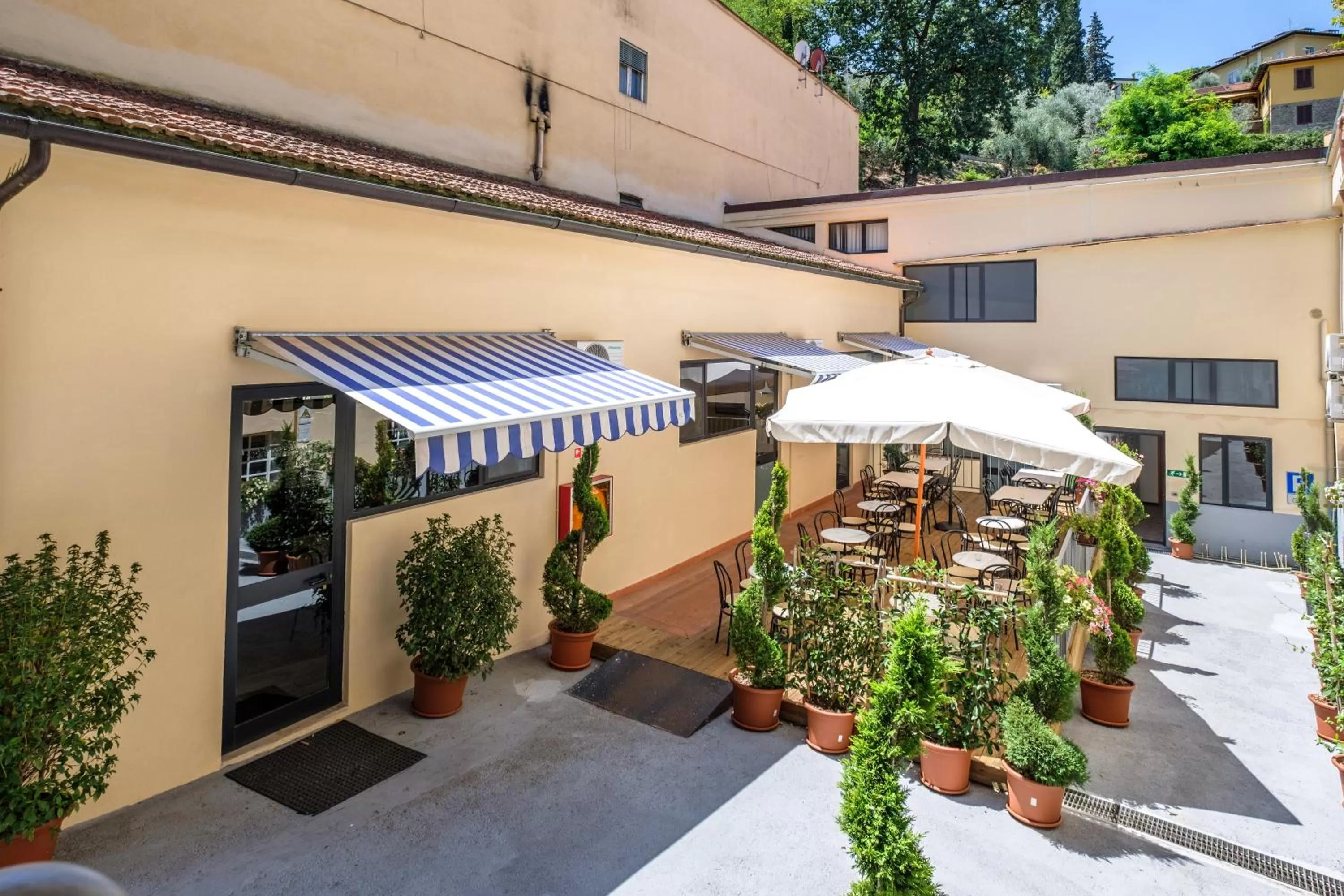Balcony/Terrace in Hotel Firenze 2000