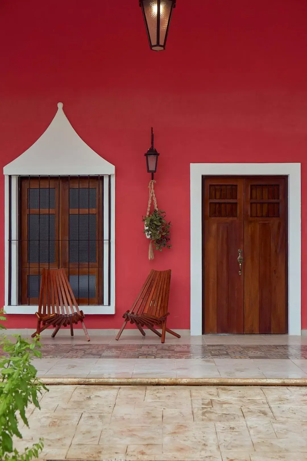 Facade/entrance in Hacienda María Elena Yucatán