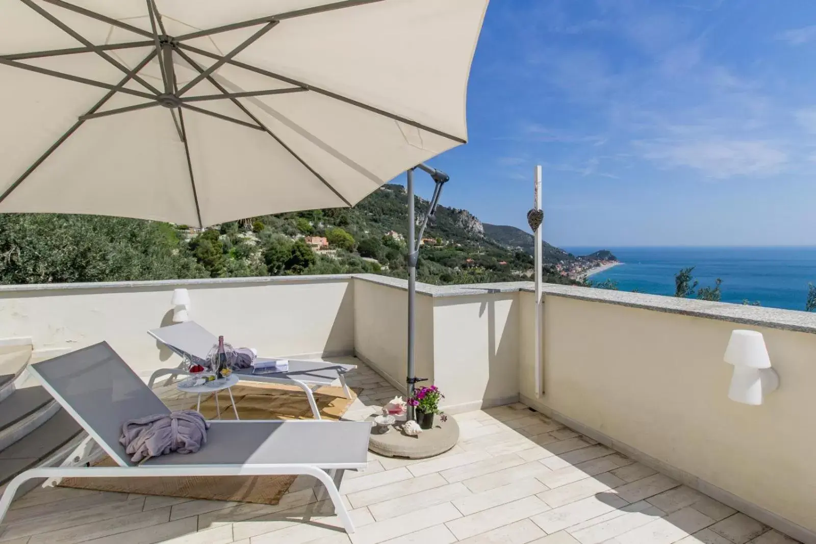 Balcony/Terrace in Villa Degli Ulivi B&B