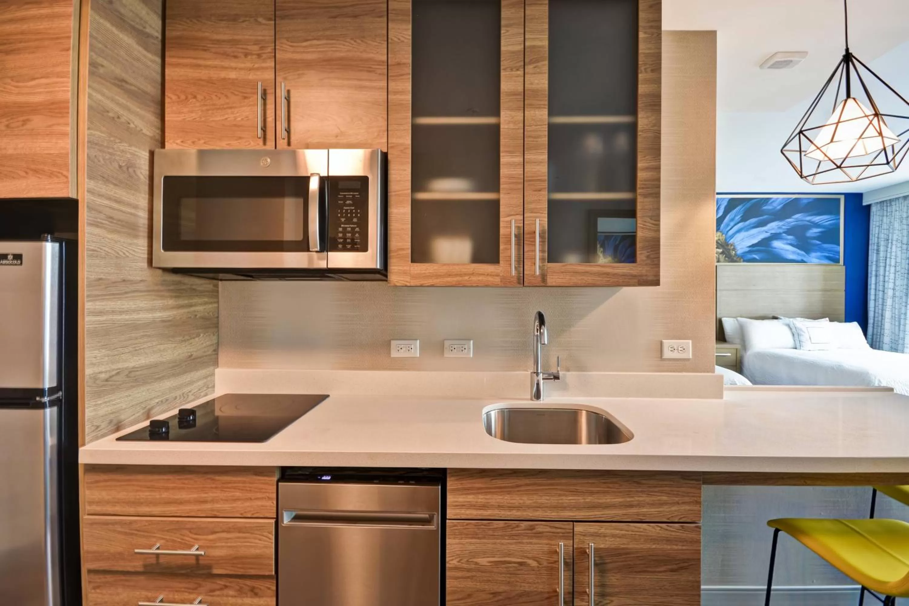 Kitchen or kitchenette in Residence Inn by Marriott New Orleans French Quarter Area/Cen B