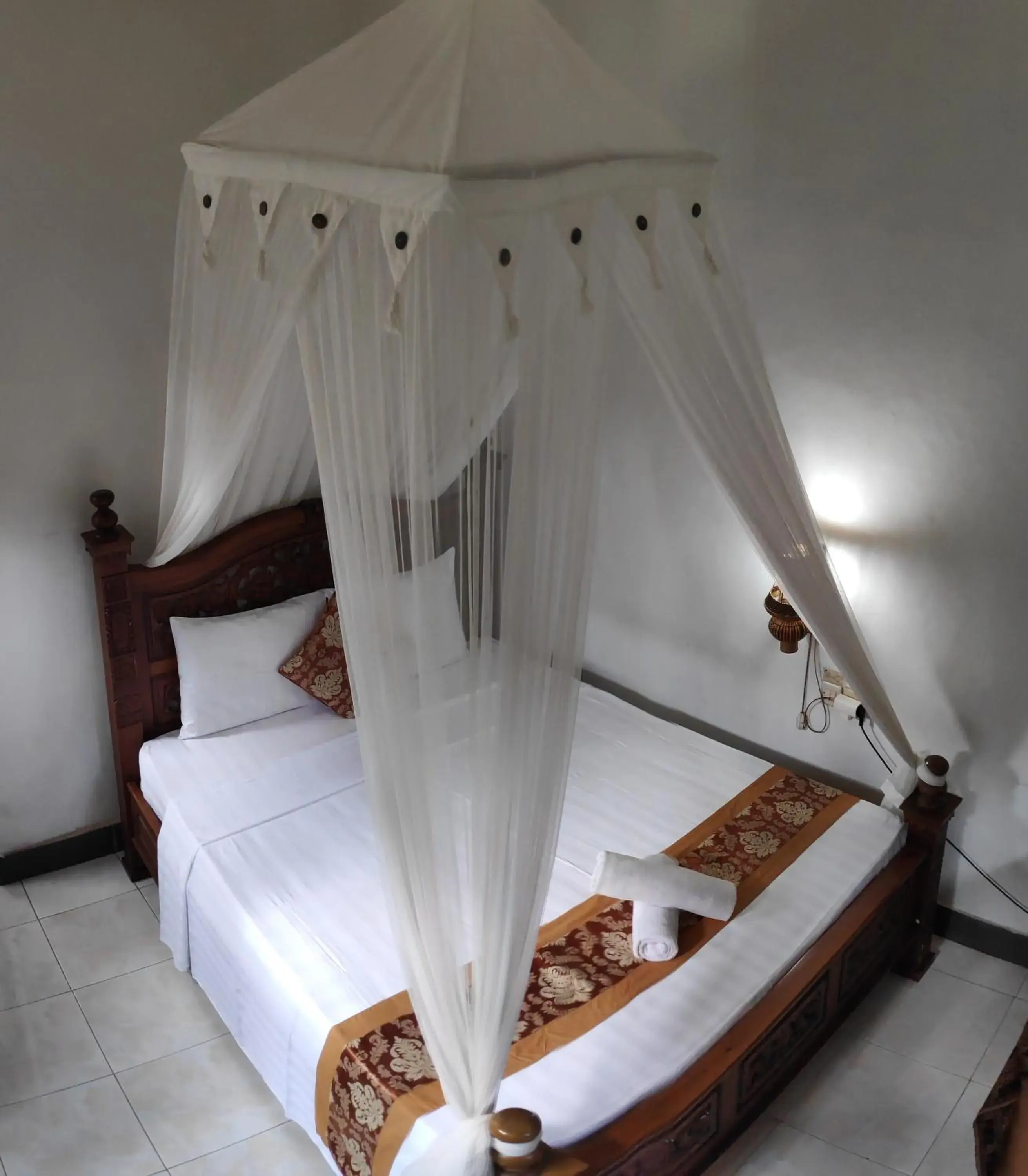 Bed in Praety Home Stay