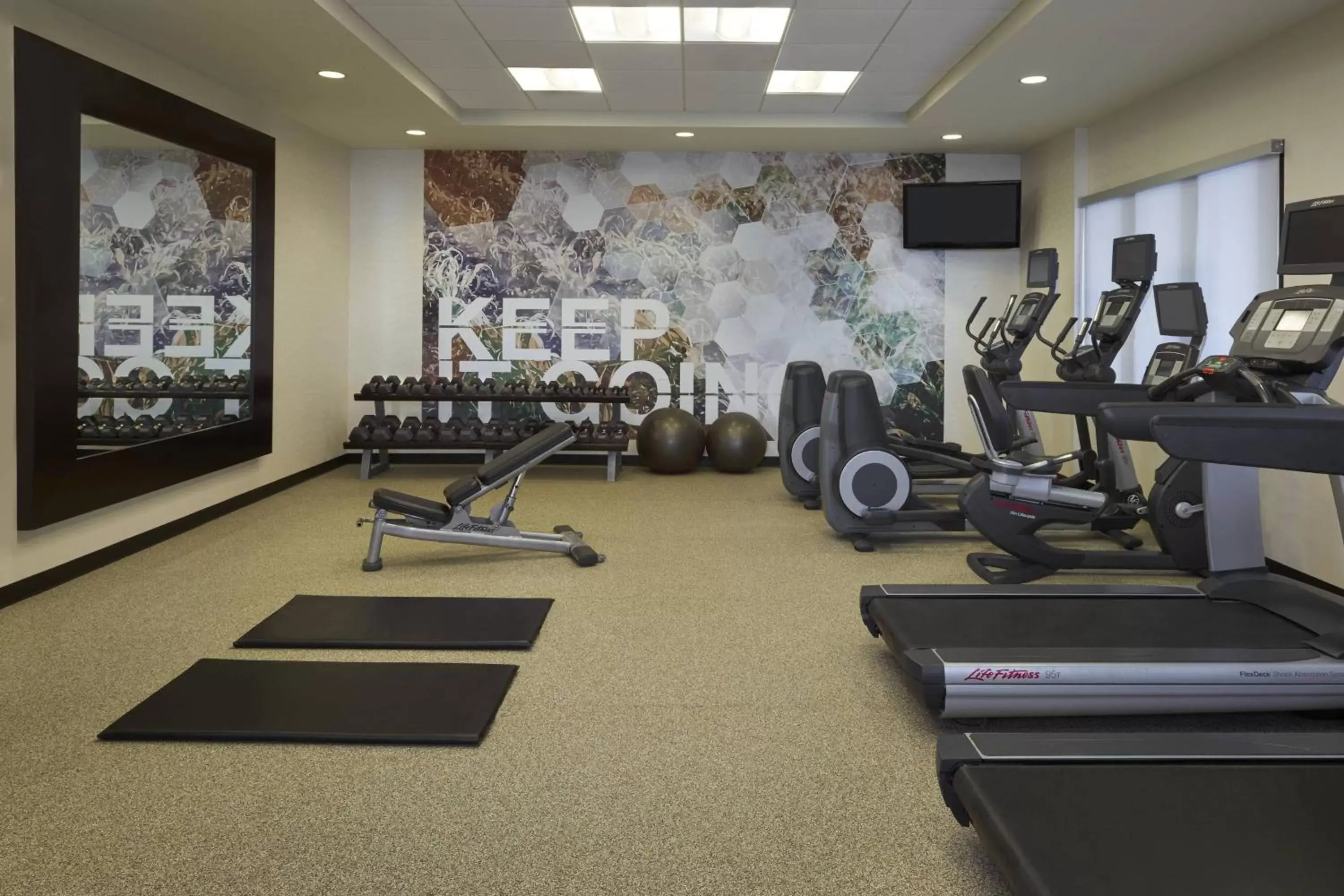 Fitness centre/facilities, Fitness Center/Facilities in SpringHill Suites by Marriott Toronto Vaughan