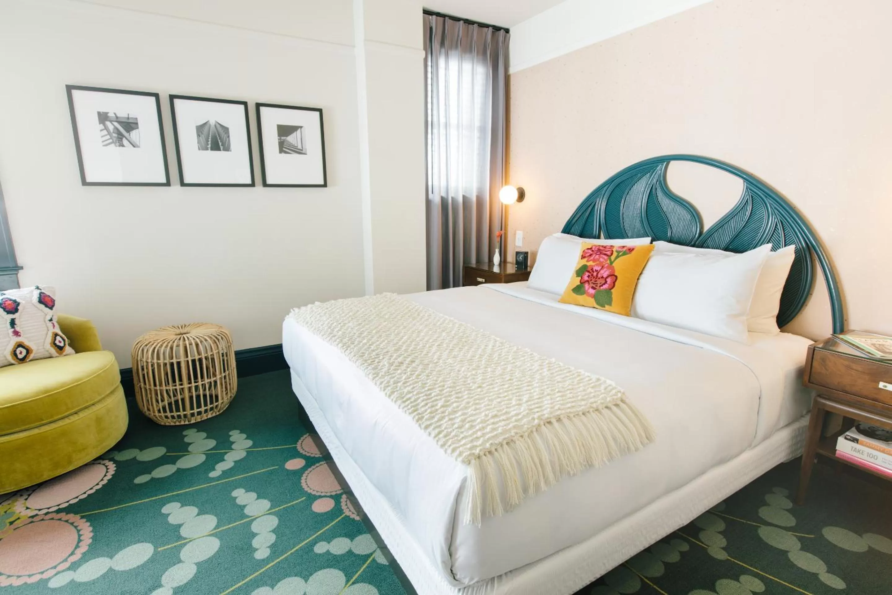 Bed in Hotel Clermont Atlanta, by Oliver