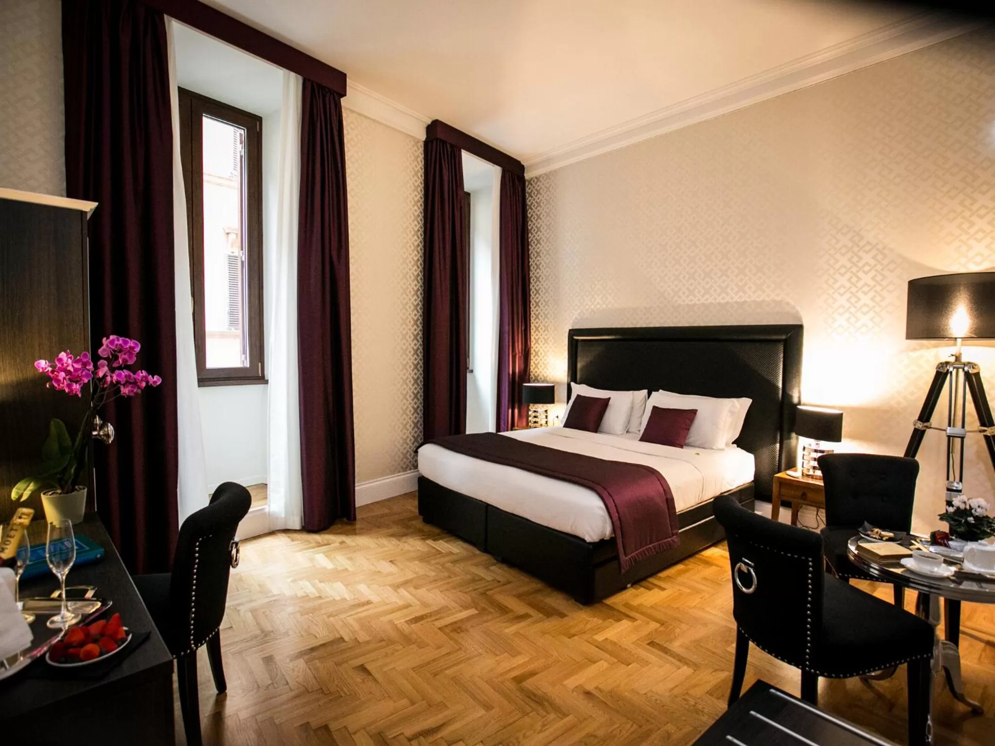 Photo of the whole room, Bed in Minerva Relais