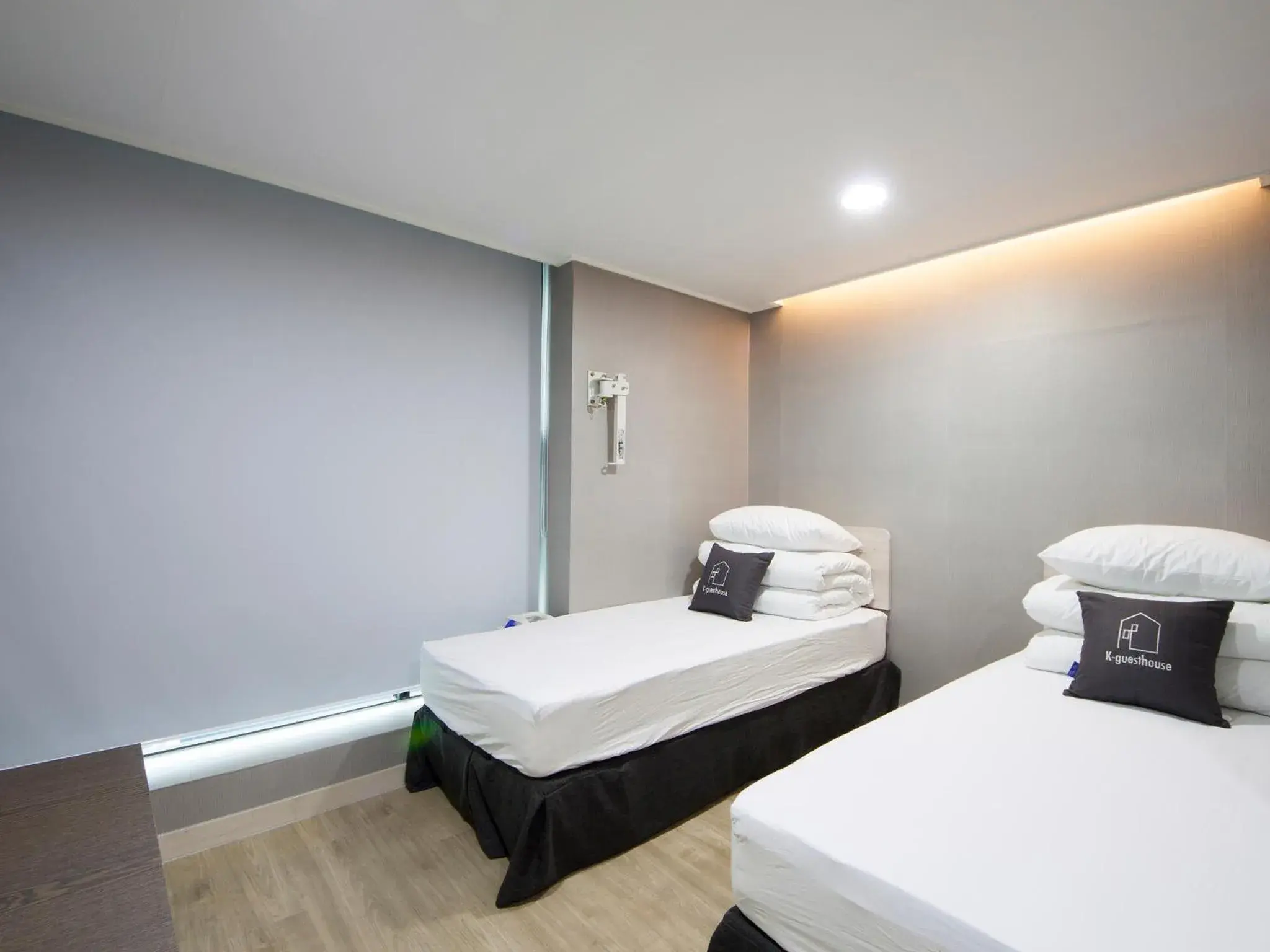 Bed in K-Guesthouse Premium Gangnam 1