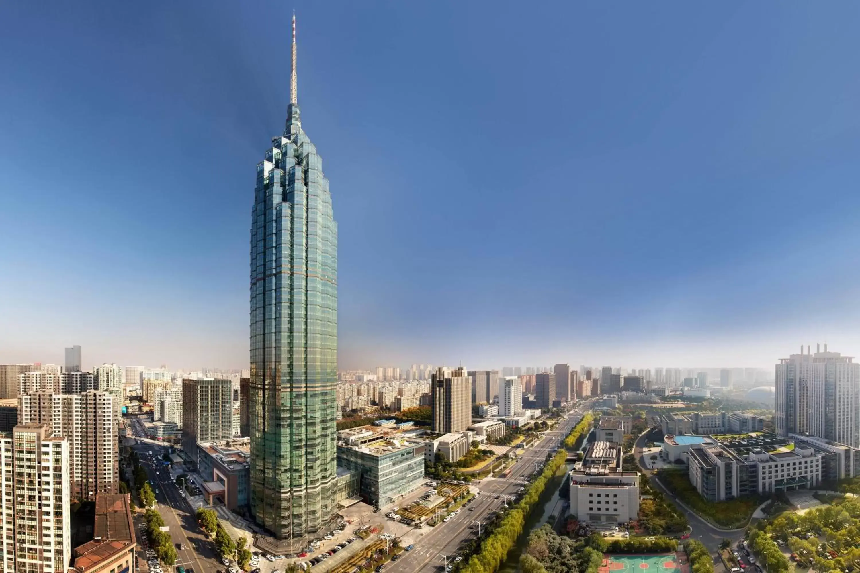 Property building in Changzhou Marriott Hotel