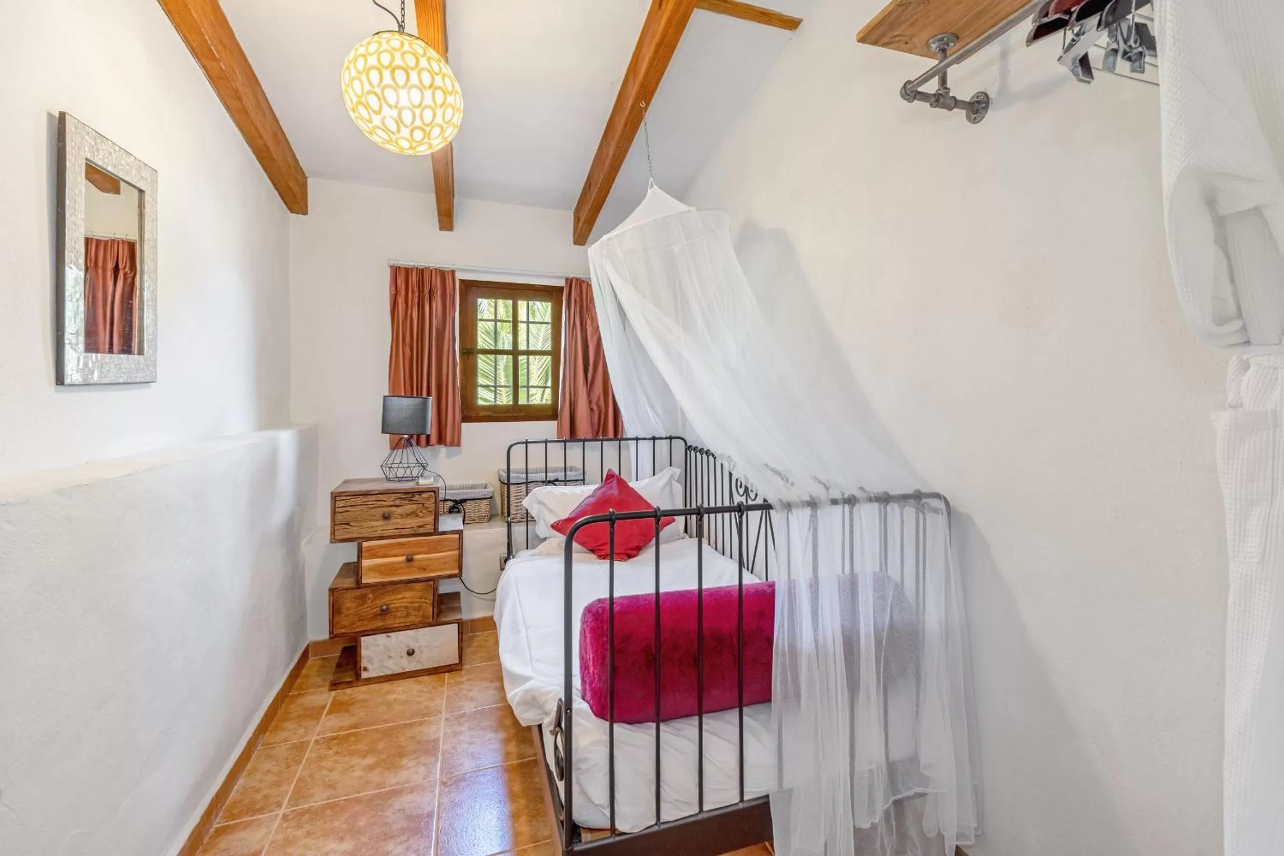 Bedroom, Bed in Finca Son Jorbo - Adults only