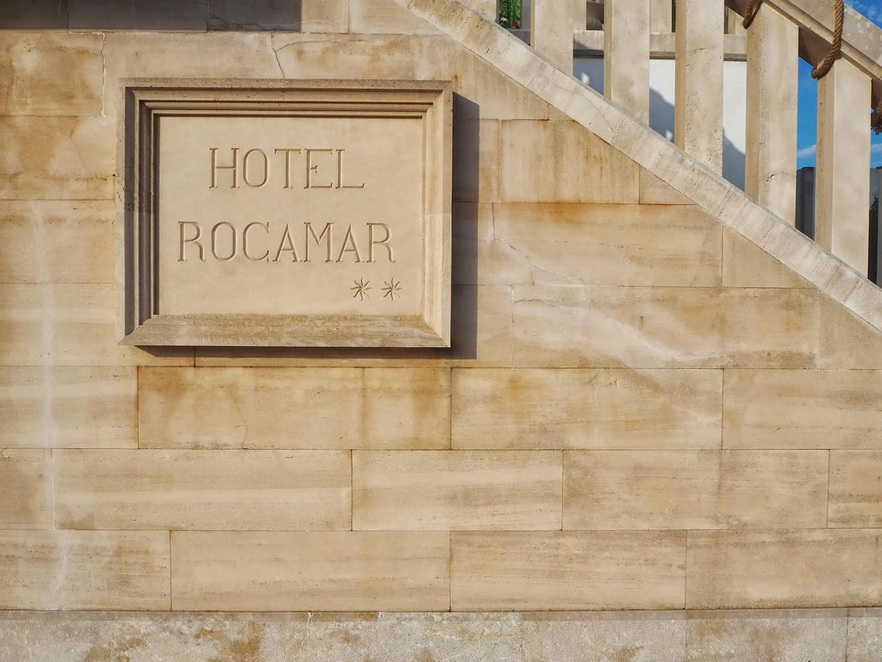 Property logo or sign in Hotel Rocamar