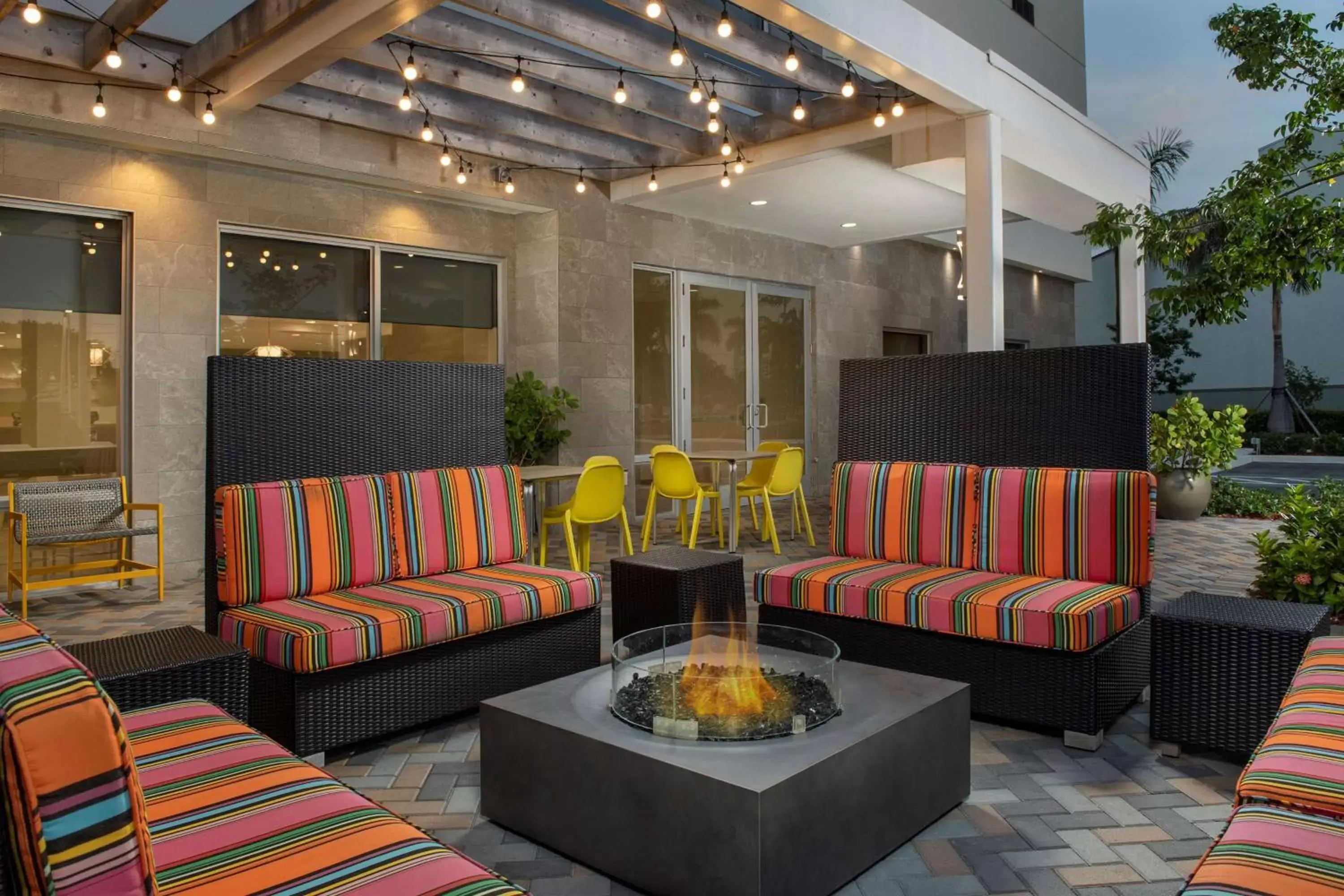 Patio in Home2 Suites By Hilton Miami Doral West Airport, Fl