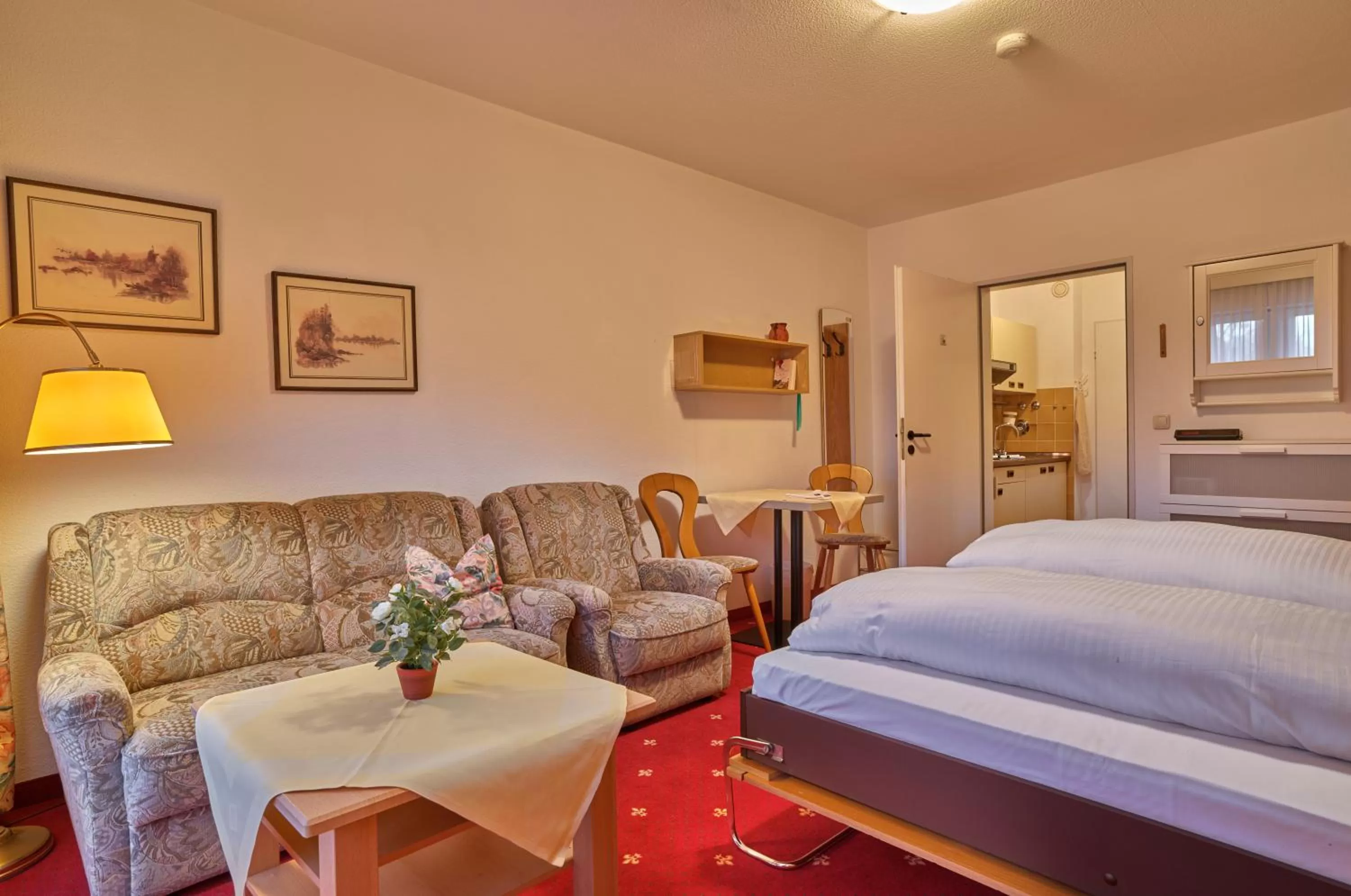 Photo of the whole room, Bed in Appartement-Haus Blumenhof