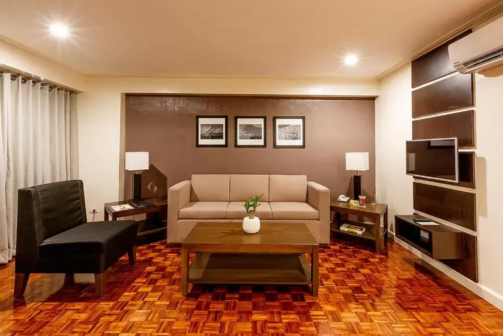 Seating Area in Copacabana Apartment Hotel