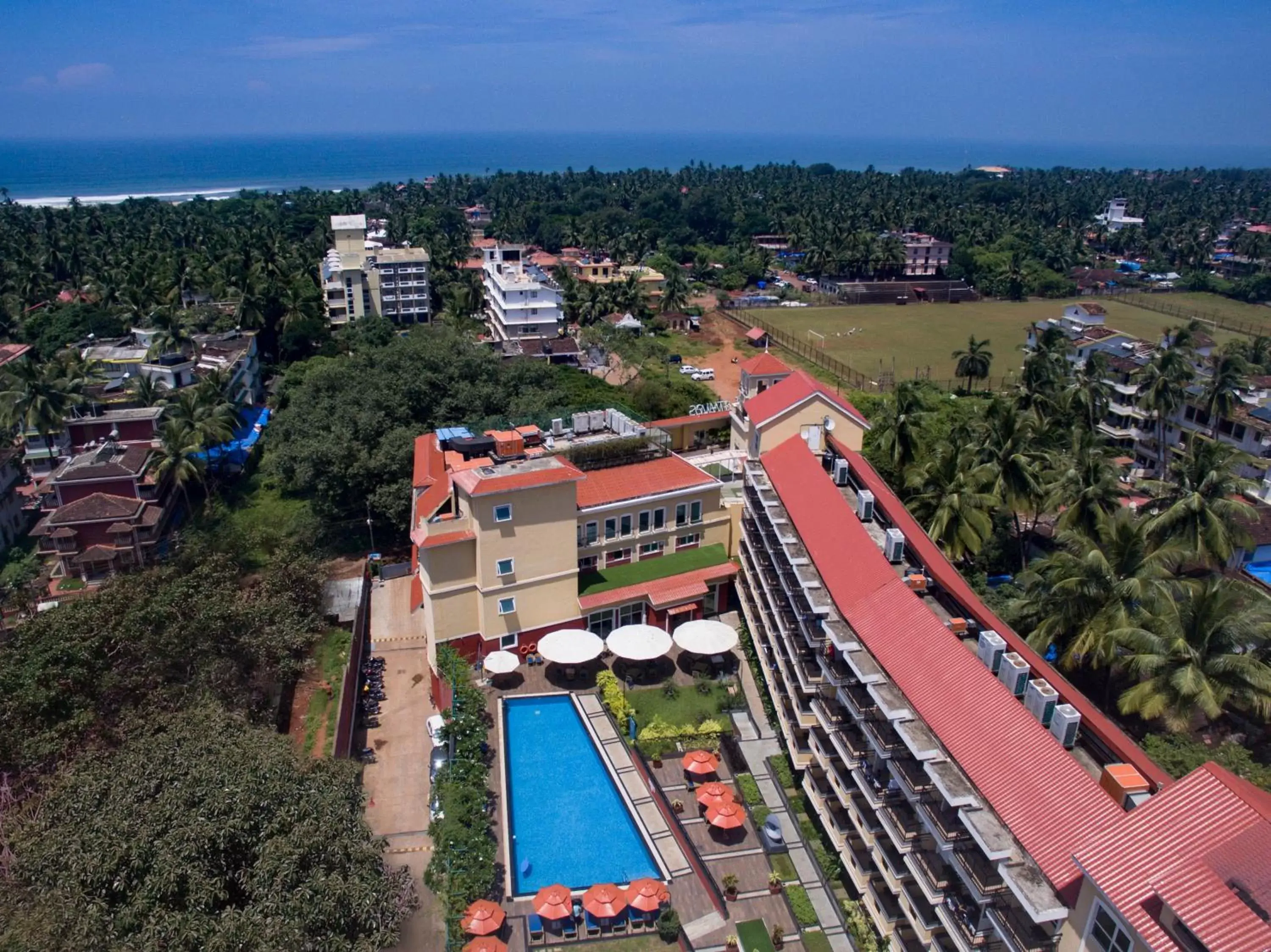 Property building, Bird's-eye View in ibis Styles Goa Calangute - An Accor Brand