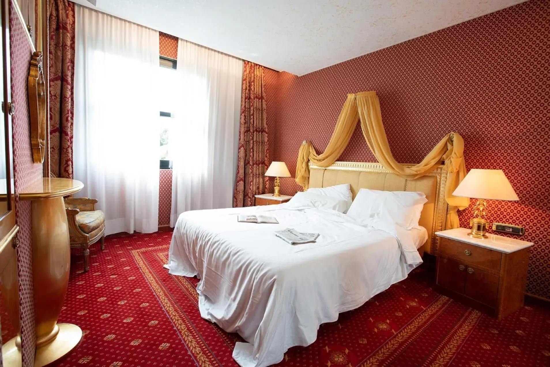 Bed in SHG Hotel Antonella