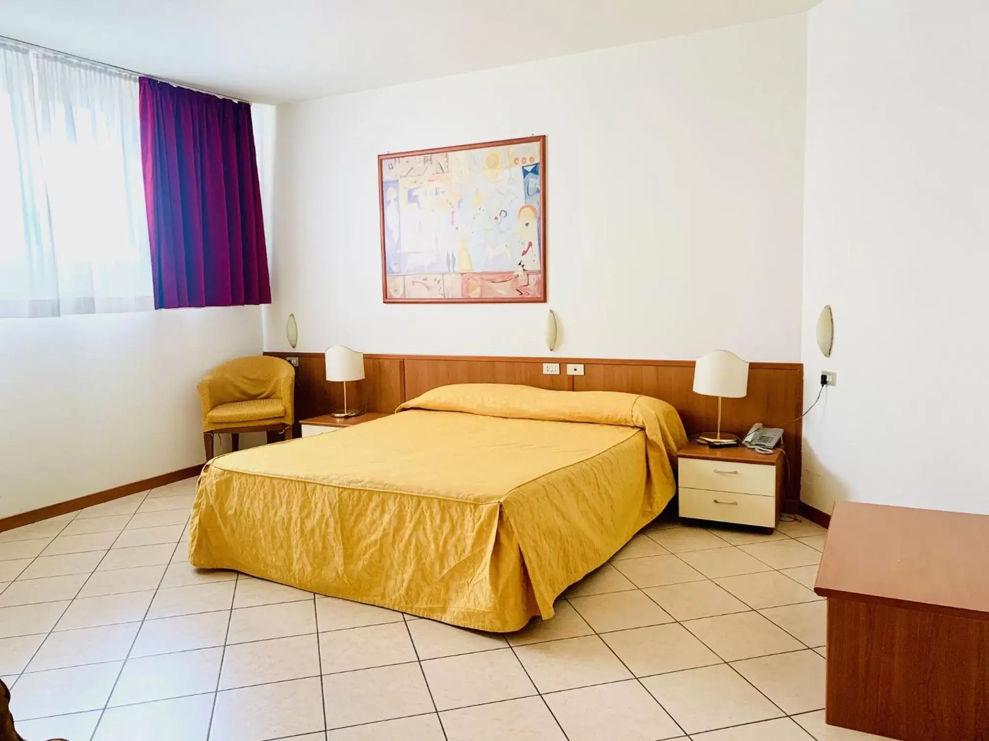 Bed in Hotel San Siro Fiera