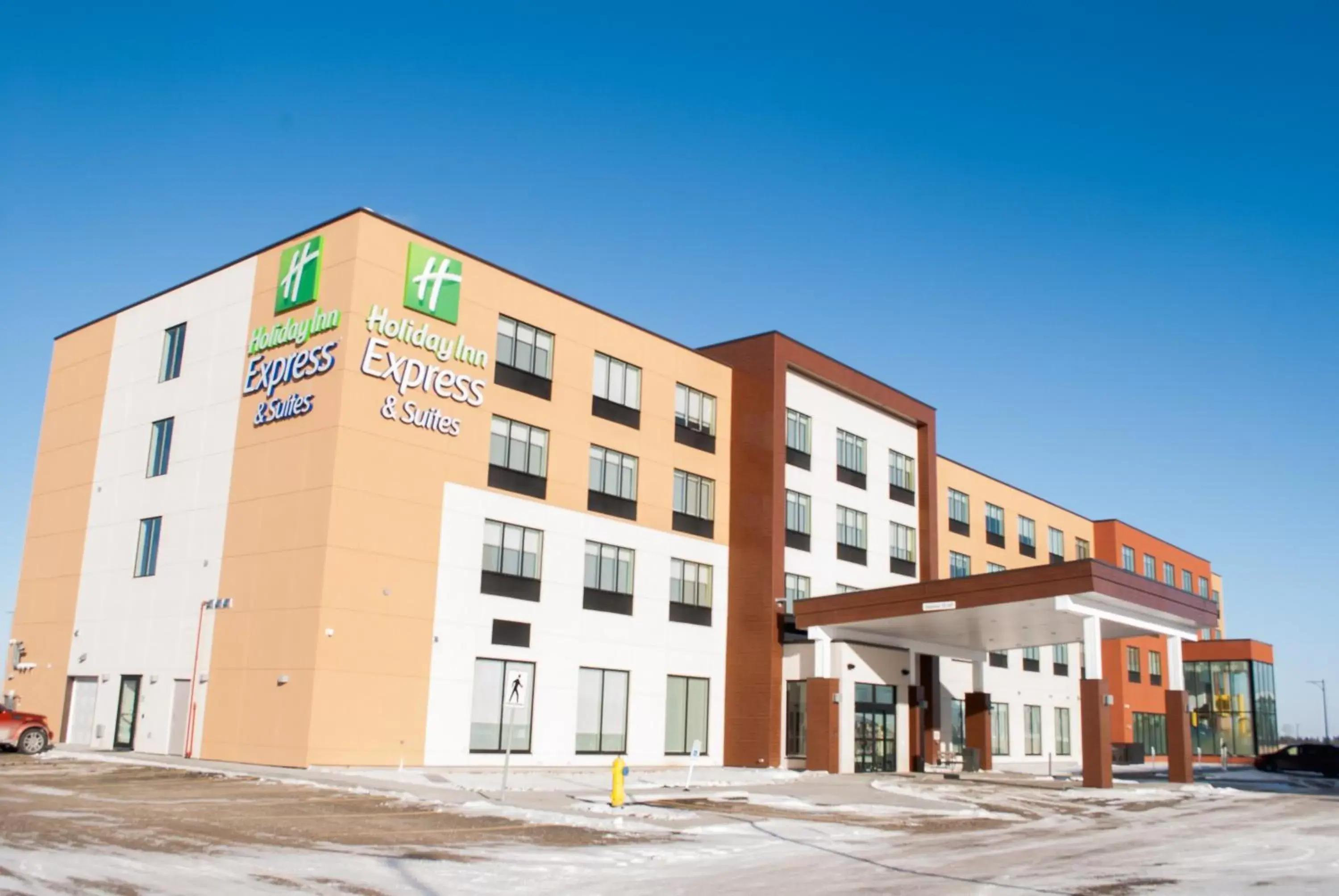 Property building in Holiday Inn Express & Suites Edmonton N - St Albert, an IHG Hotel