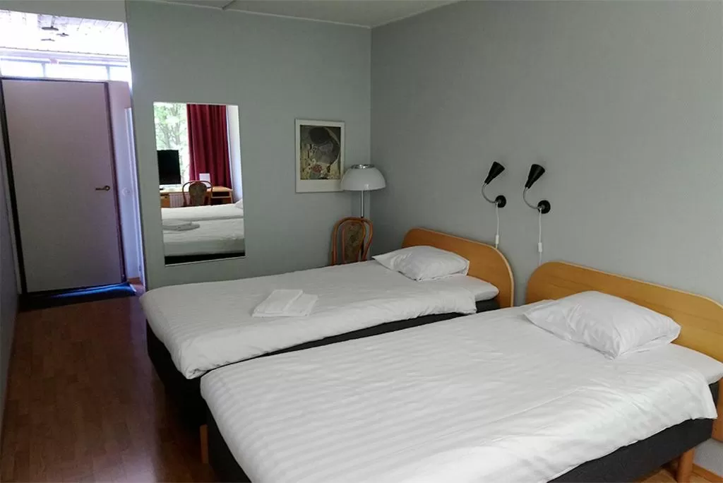 Bed in Finlandia Hotel Isovalkeinen
