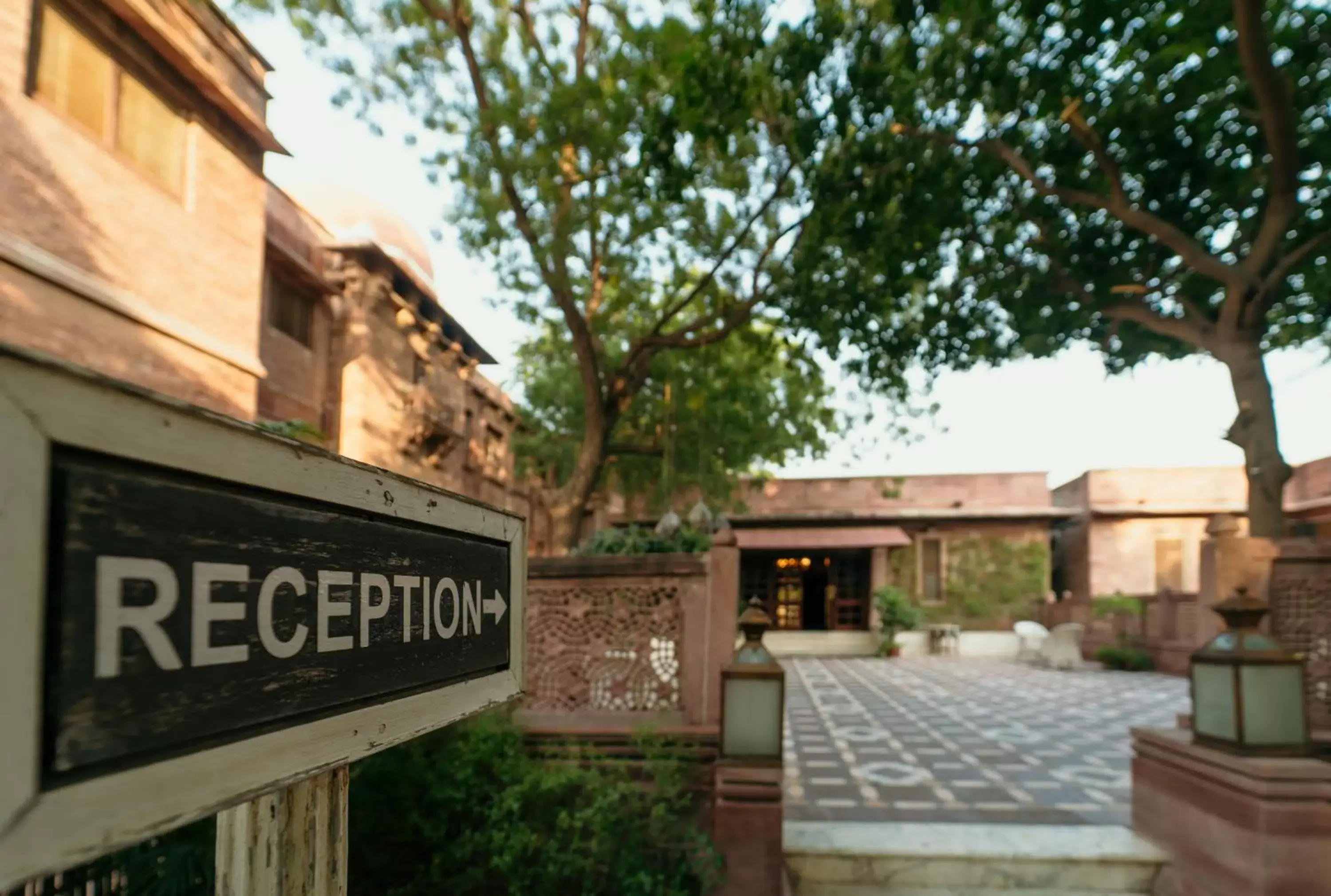 Property building in Ajit Bhawan - A Palace Resort Property building in Ajit Bhawan - A Palace Resort