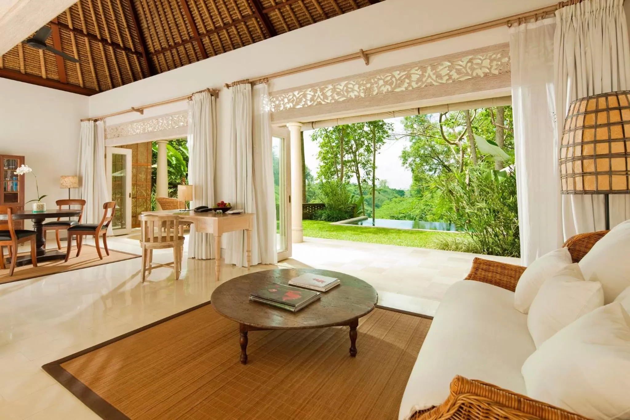 Photo of the whole room in COMO Uma Ubud