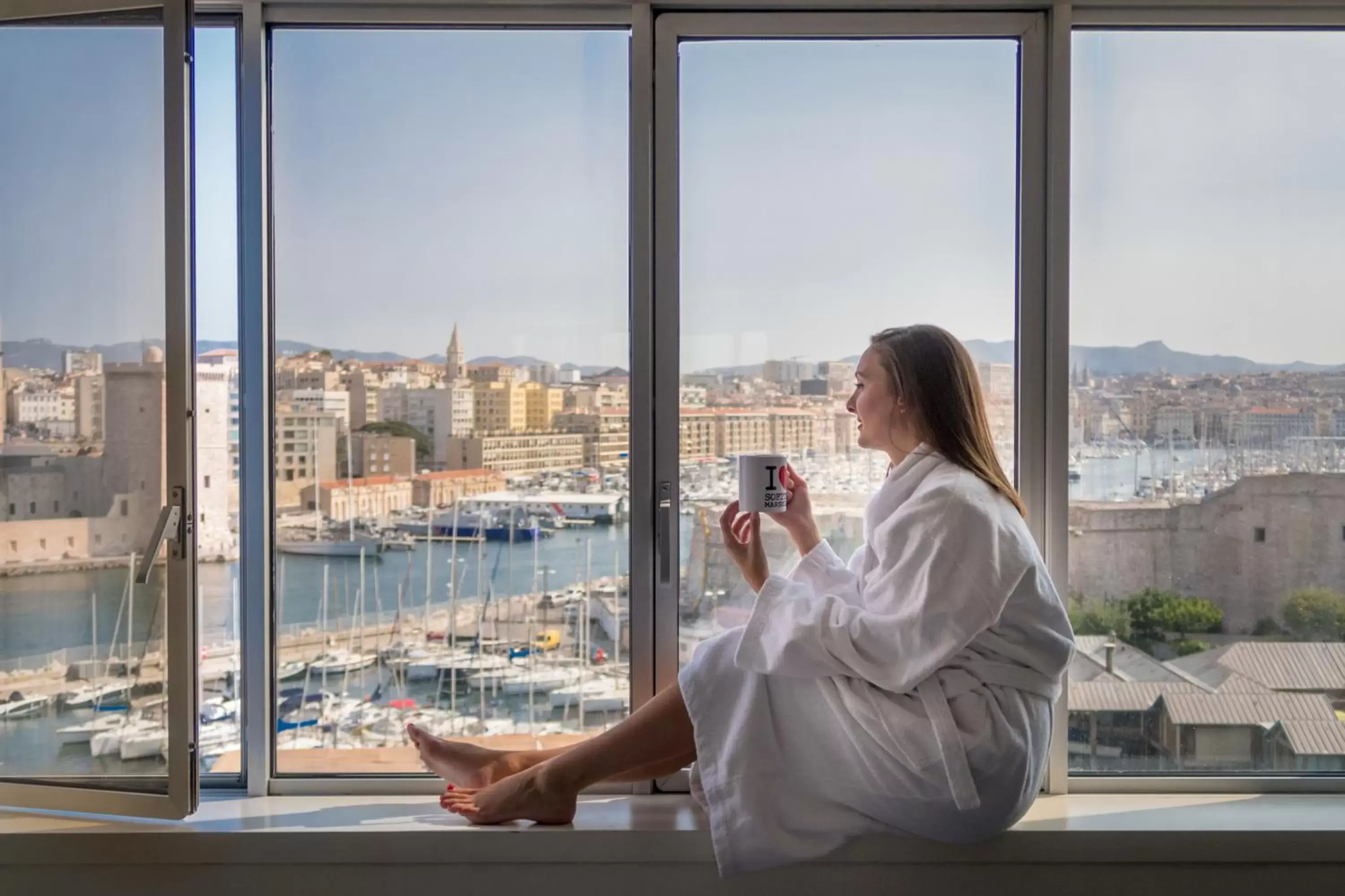 City view in Sofitel Marseille Vieux-Port