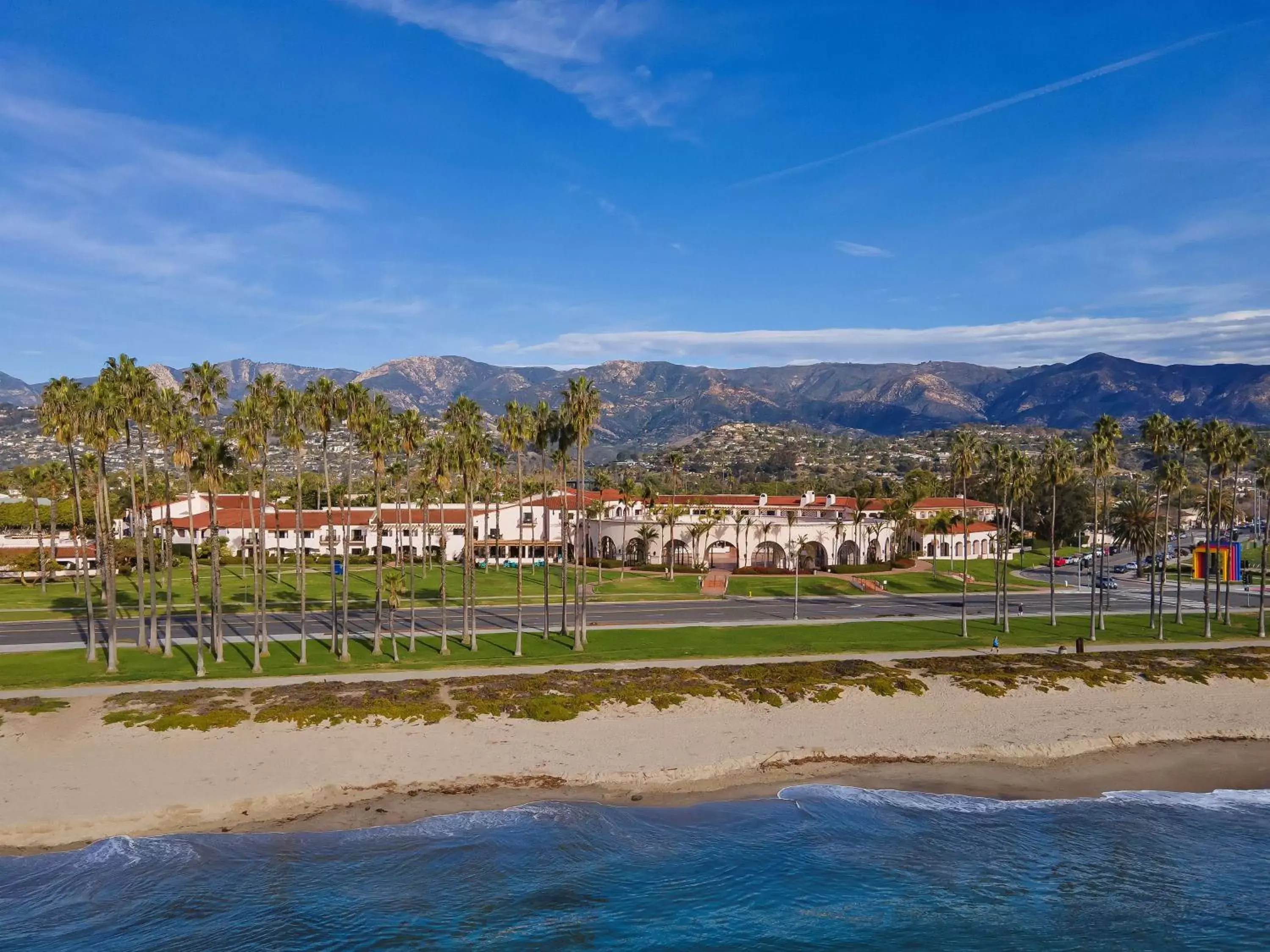 Property building in Hilton Santa Barbara Beachfront Resort