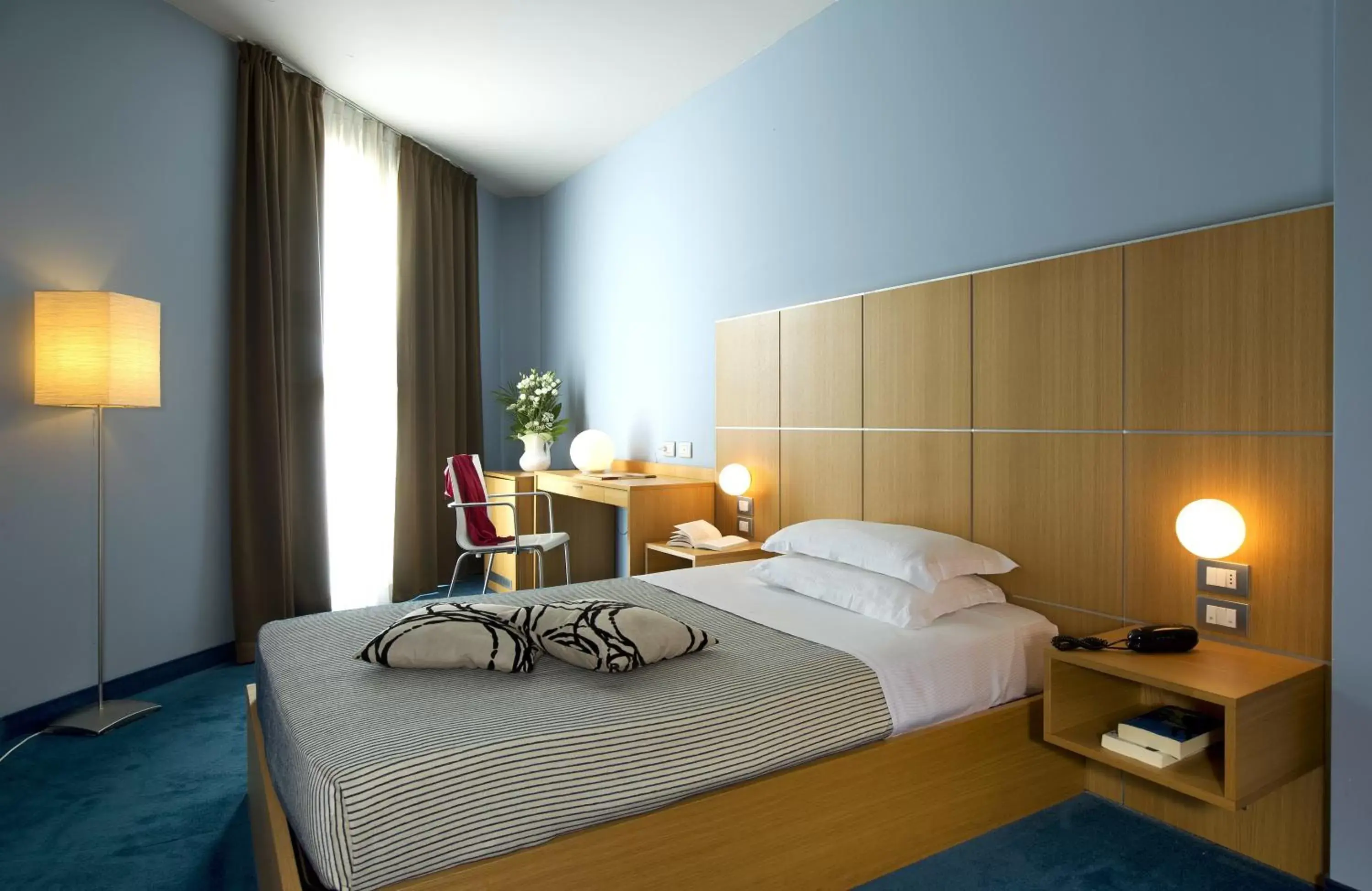 Bedroom, Bed in Hotel Delle Fiere