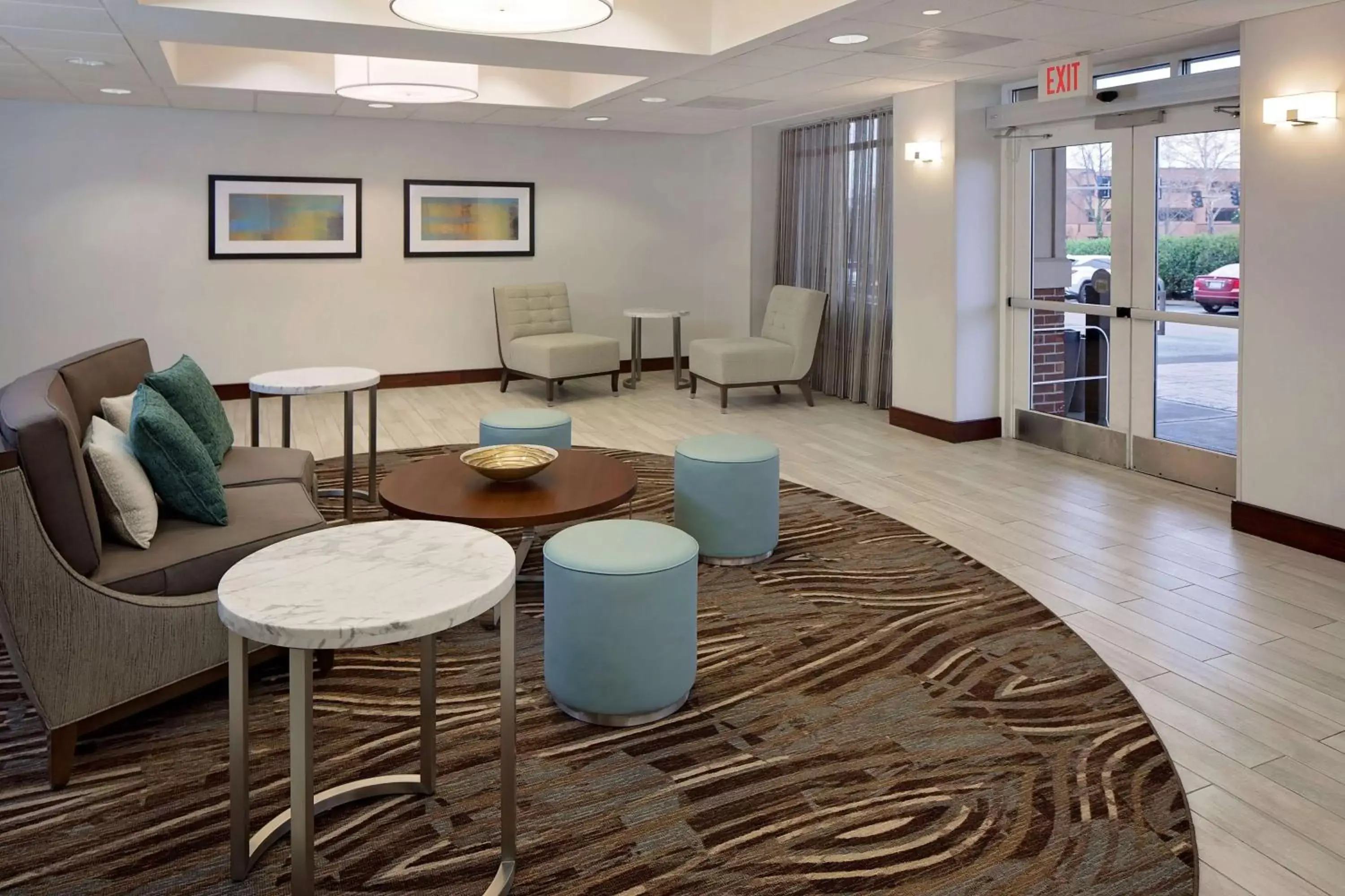 Breakfast, Lobby/Reception in Homewood Suites Nashville/Brentwood