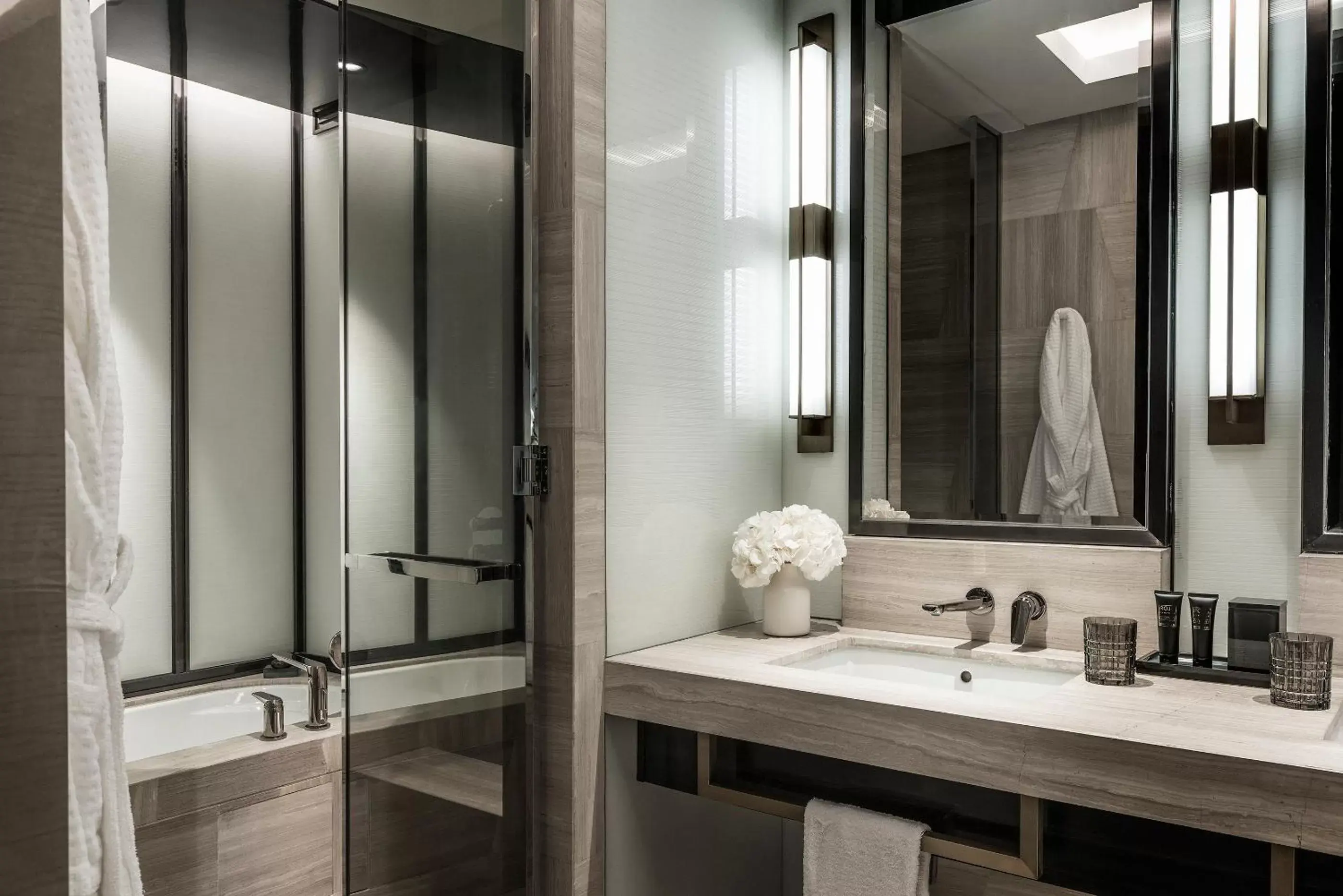 Bathroom in Four Seasons Hotel Kuala Lumpur